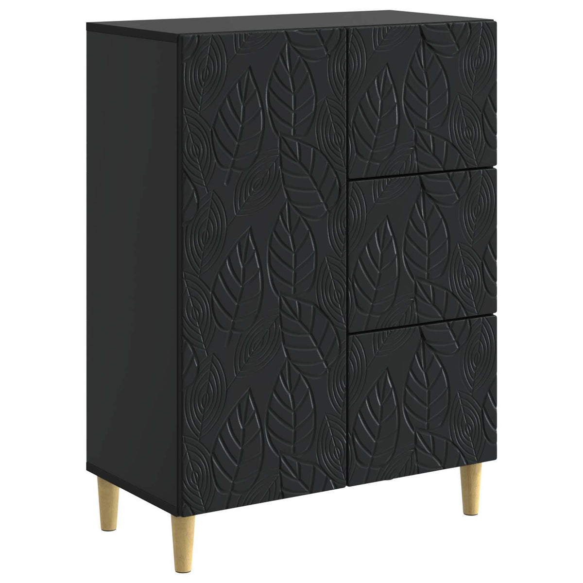 Kreveta Crna 66 x 34,5 x 90 cm Konstruirano drvo