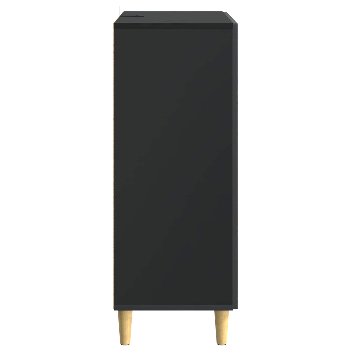 Kreveta Crna 66 x 34,5 x 90 cm Konstruirano drvo
