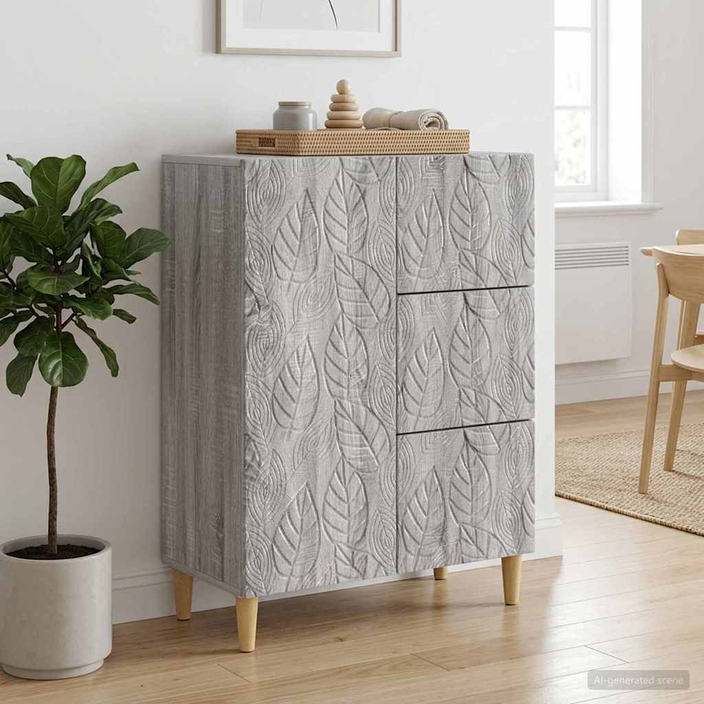 Kreveta Siva Sonoma 66 x 34,5 x 90 cm Konstruirano drvo