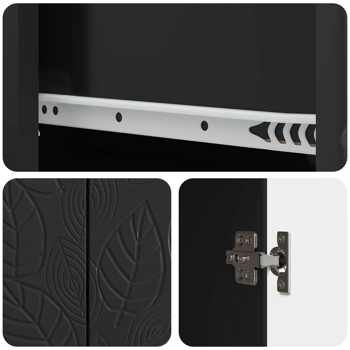 Kreveta Crna 66 x 34,5 x 90 cm Konstruirano drvo