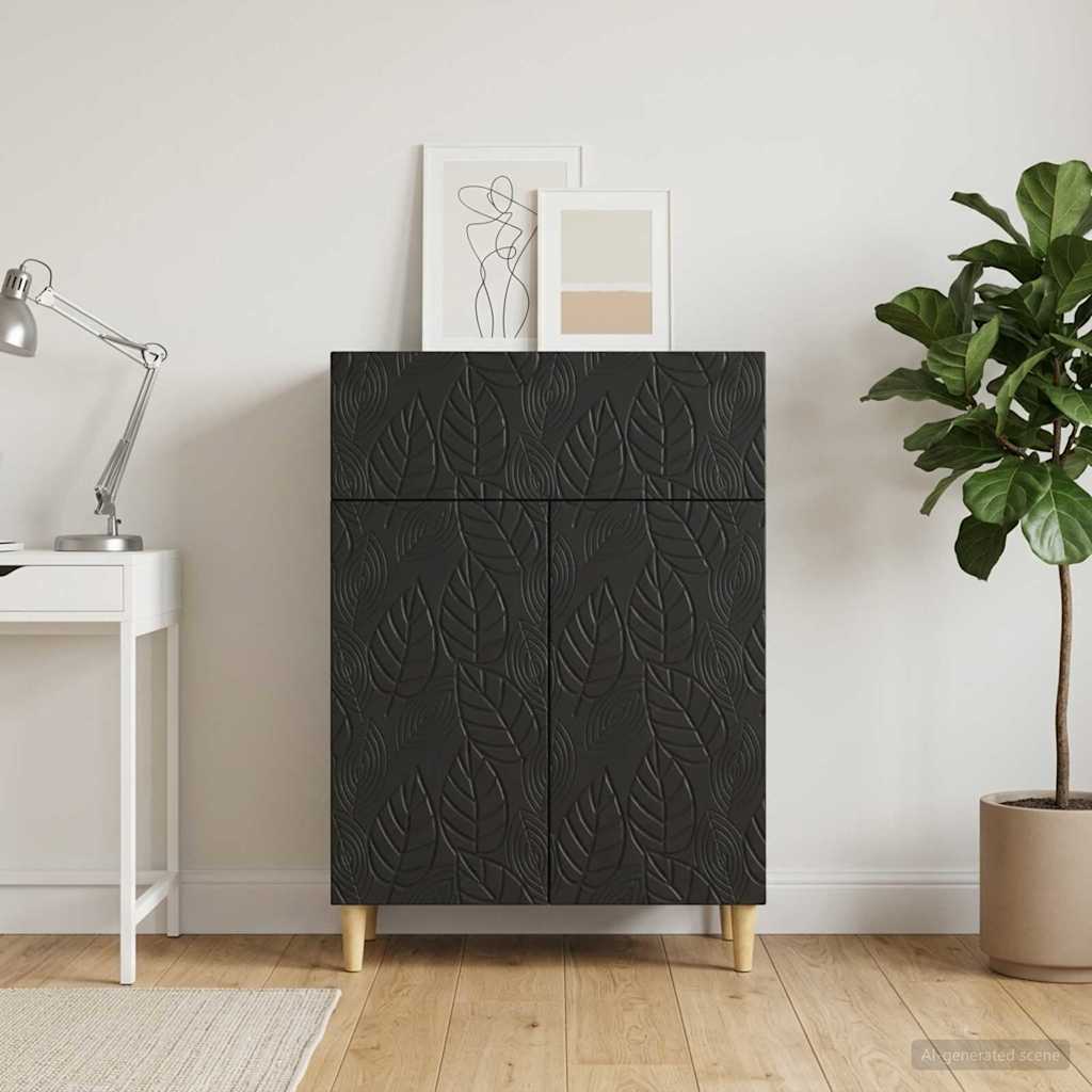 Kreveta Crna 66 x 34,5 x 90 cm Konstruirano drvo