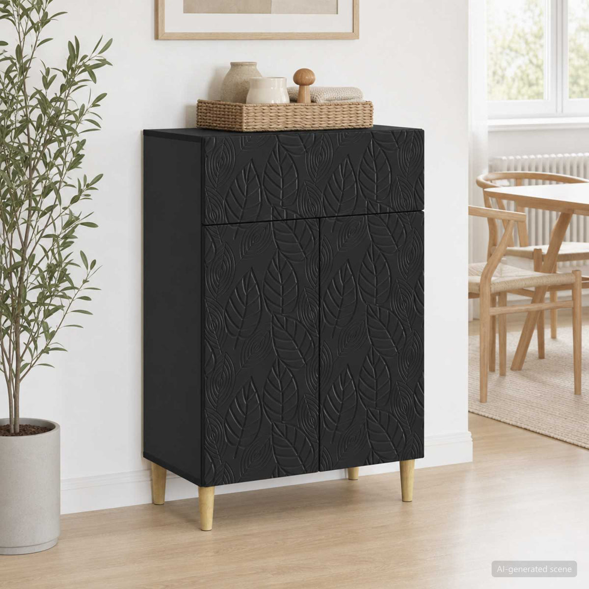 Kreveta Crna 66 x 34,5 x 90 cm Konstruirano drvo