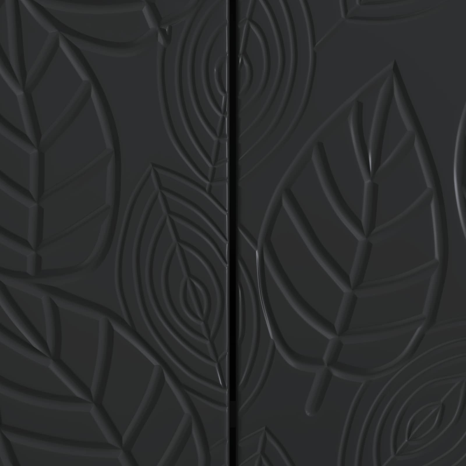 Kreveta Crna 89 x 34,5 x 80 cm Konstruirano drvo