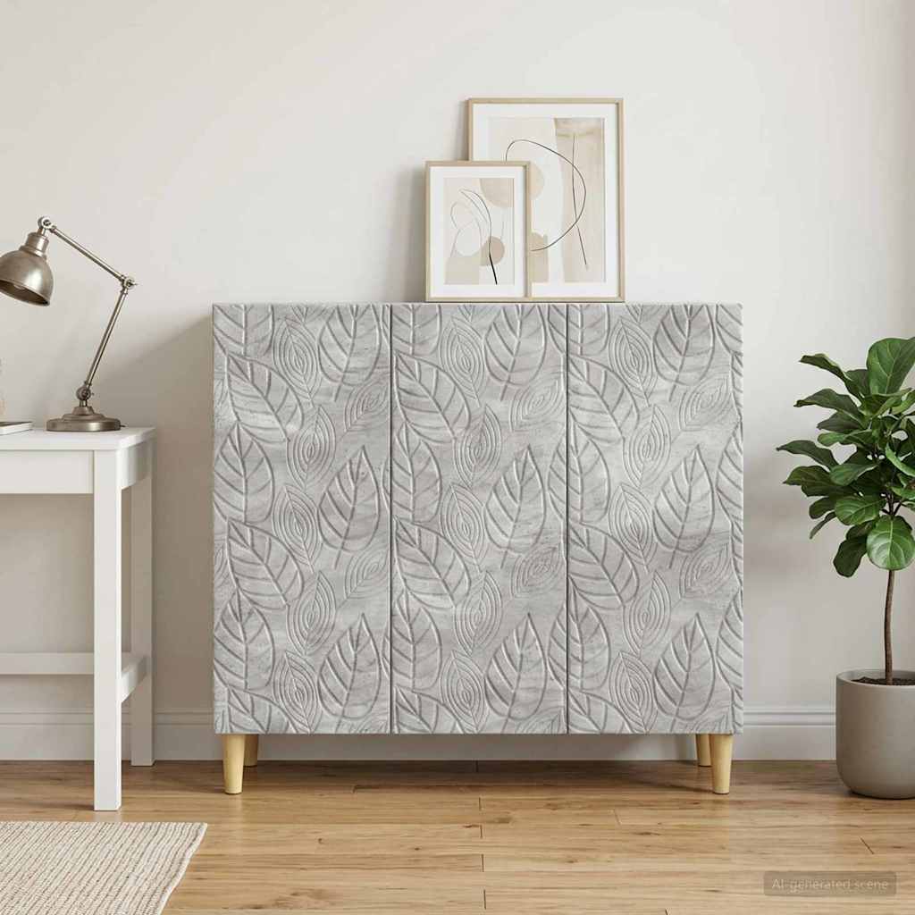 Kreveta Betonska siva 89 x 34,5 x 80 cm Konstruirano drvo