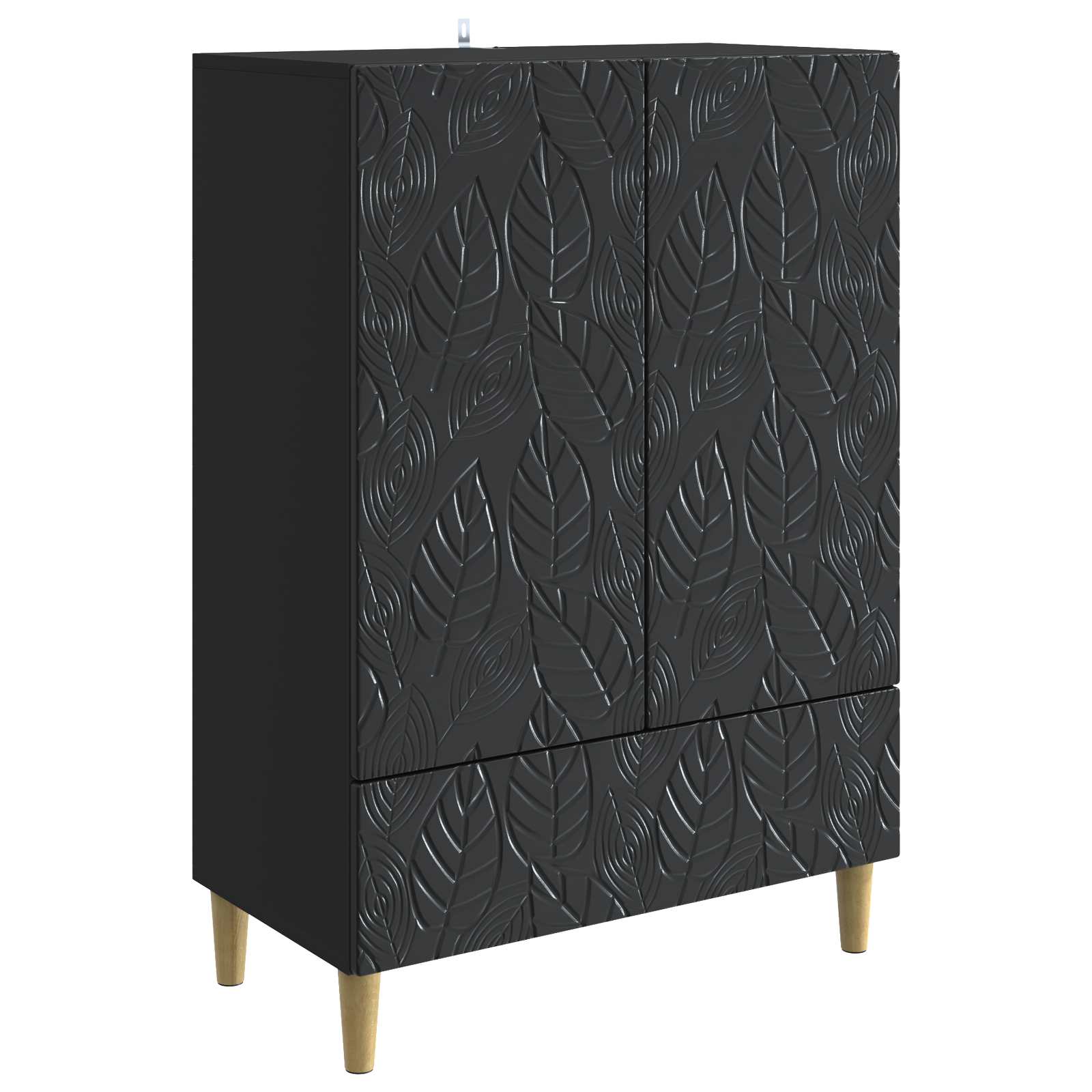 Kreveta Crna 66 x 34,5 x 95 cm Konstruirano drvo