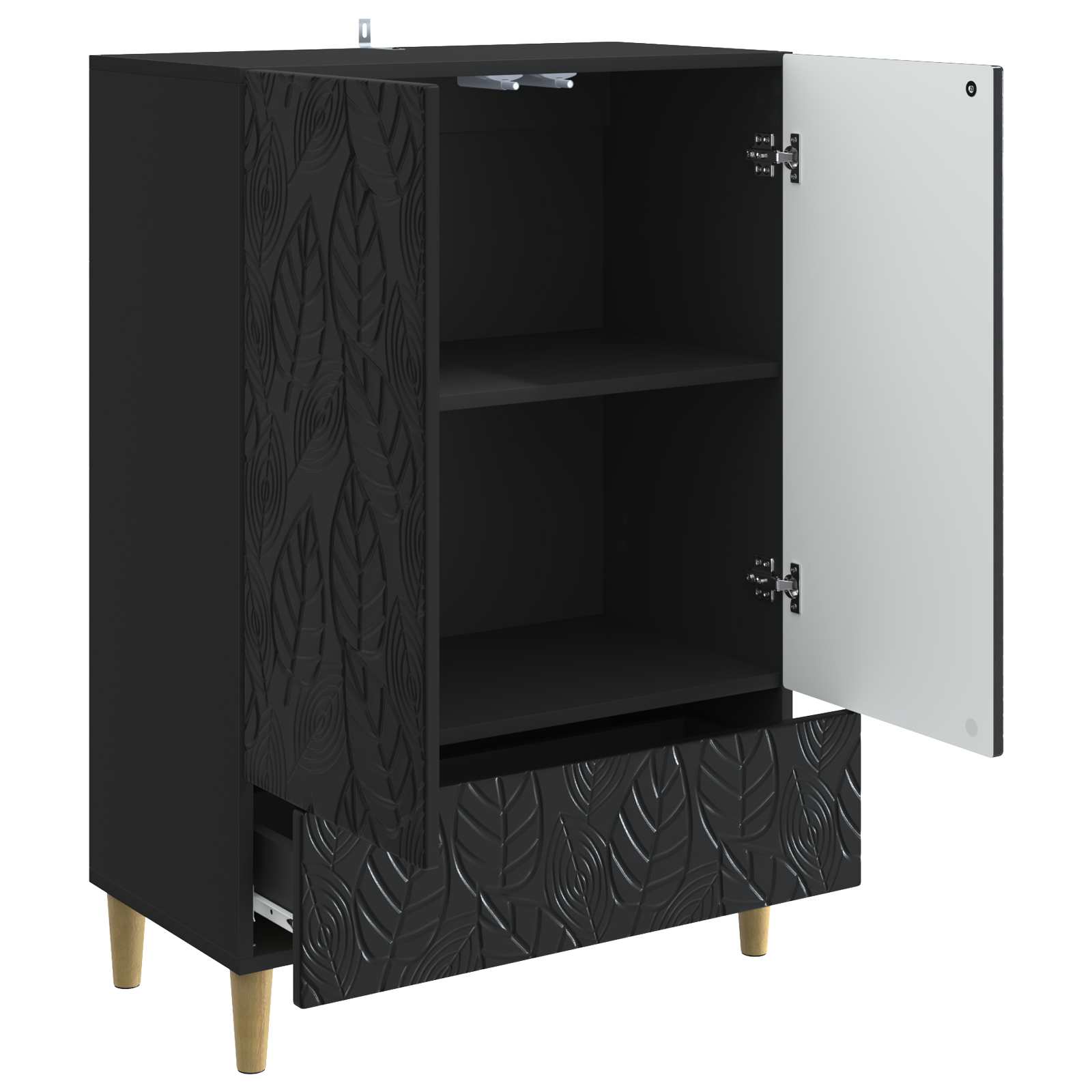 Kreveta Crna 66 x 34,5 x 95 cm Konstruirano drvo