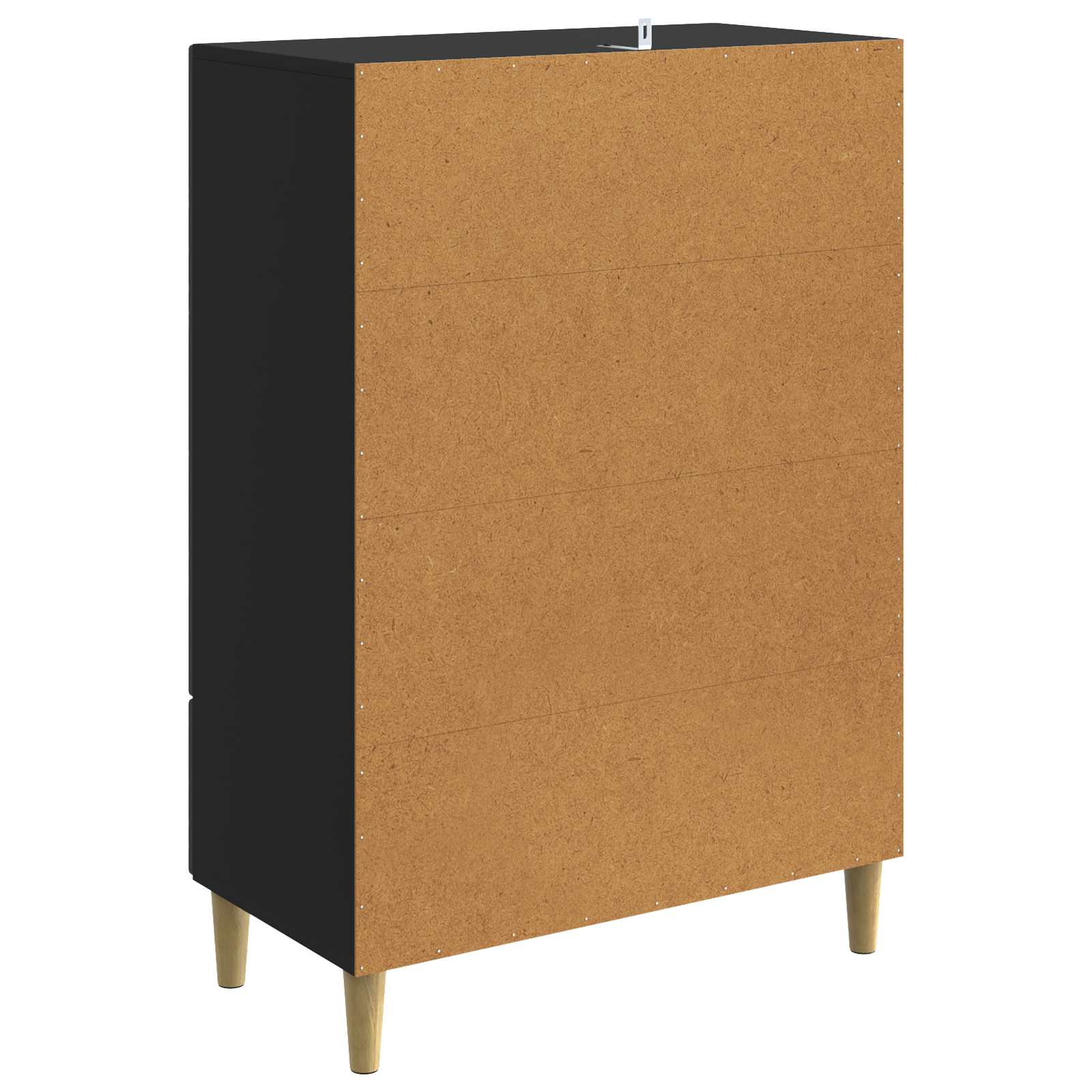 Kreveta Crna 66 x 34,5 x 95 cm Konstruirano drvo