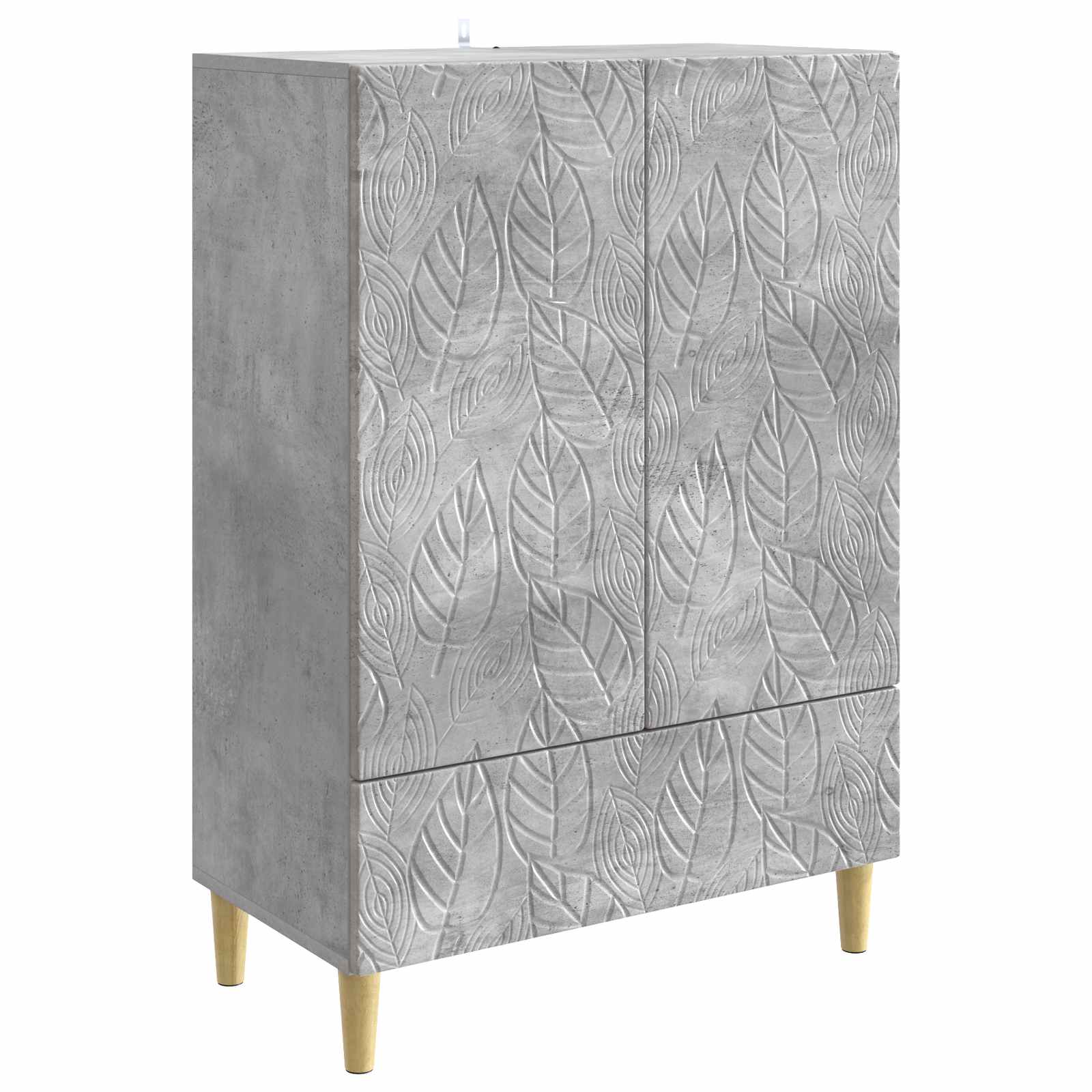 Kreveta Betonska siva 66 x 34,5 x 95 cm Konstruirano drvo