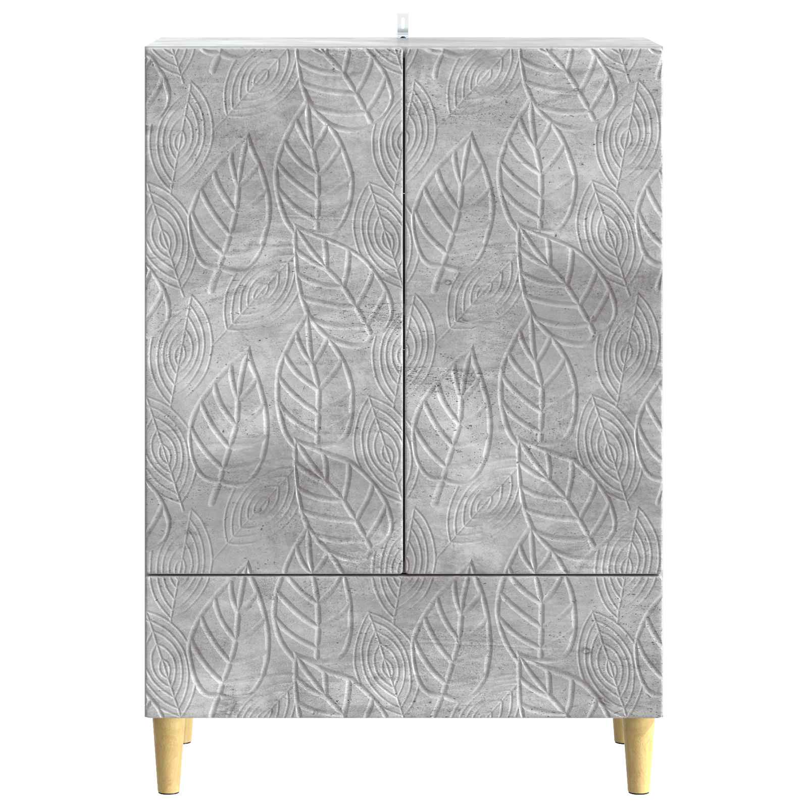 Kreveta Betonska siva 66 x 34,5 x 95 cm Konstruirano drvo
