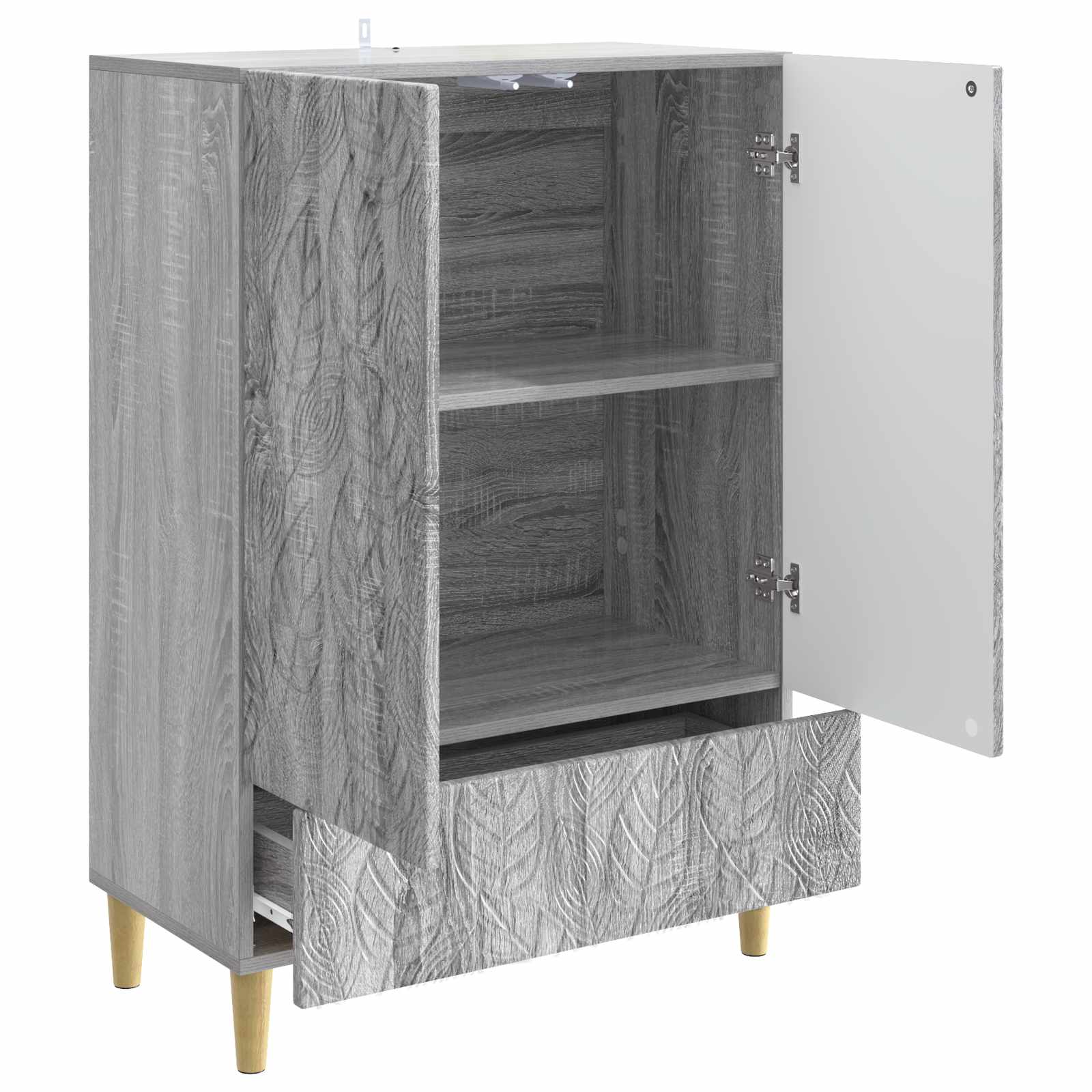 Kreveta Siva Sonoma 66 x 34,5 x 95 cm Konstruirano drvo