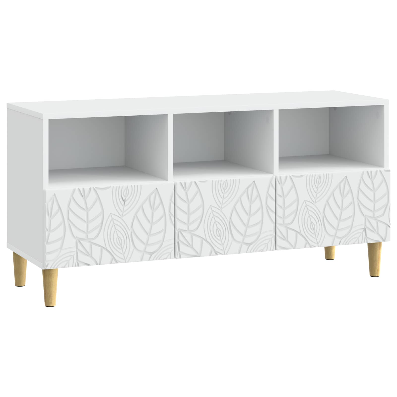 TV ormar 102 x 34,5 x 50 cm Bijela Konstruirano drvo