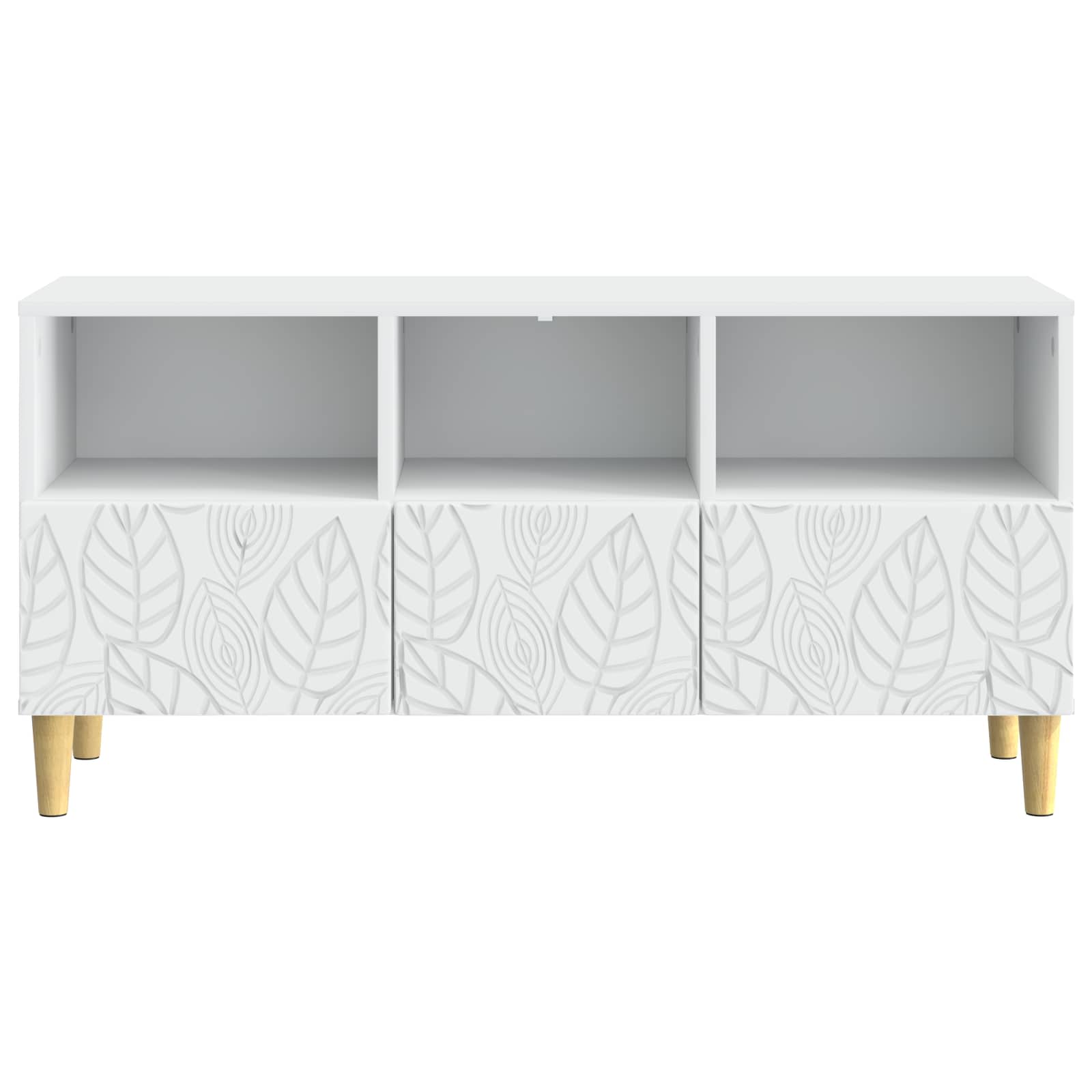 TV ormar 102 x 34,5 x 50 cm Bijela Konstruirano drvo