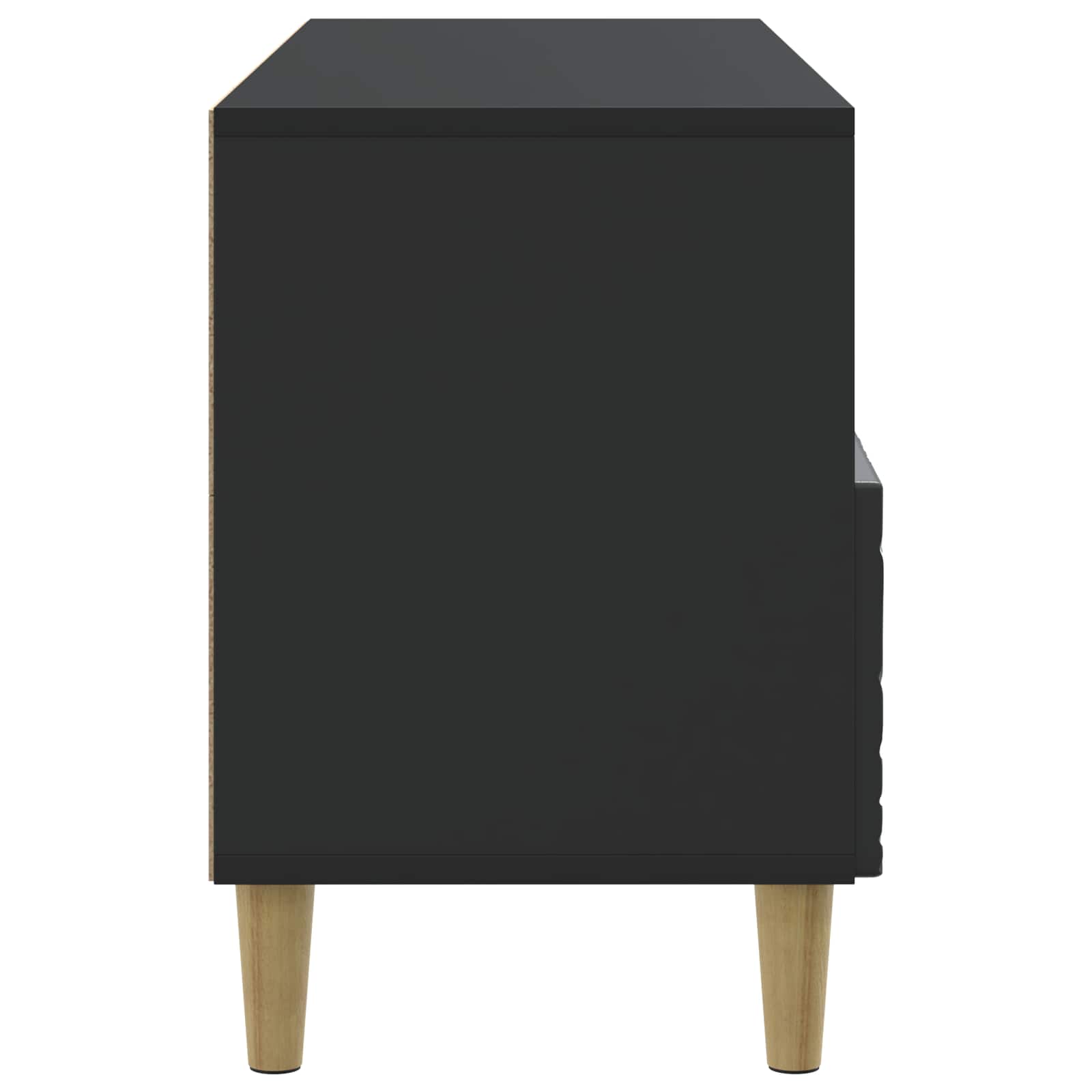 TV ormar 102 x 34,5 x 50 cm Crna Konstruirano drvo