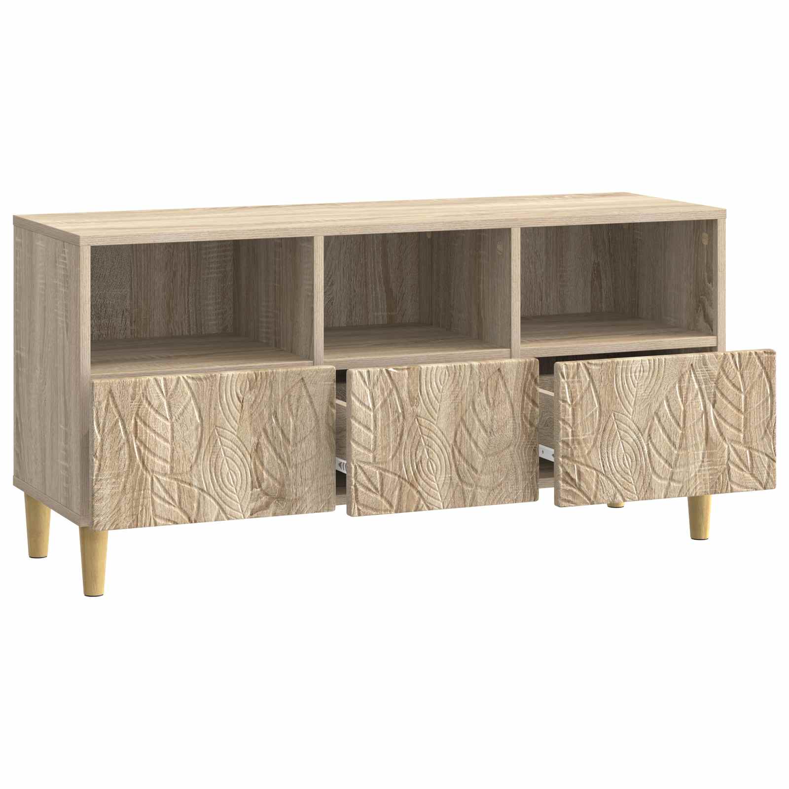 TV ormar 102 x 34,5 x 50 cm Hrast sonoma Konstruirano drvo
