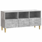 TV ormar 102 x 34,5 x 50 cm Betonska siva Konstruirano drvo
