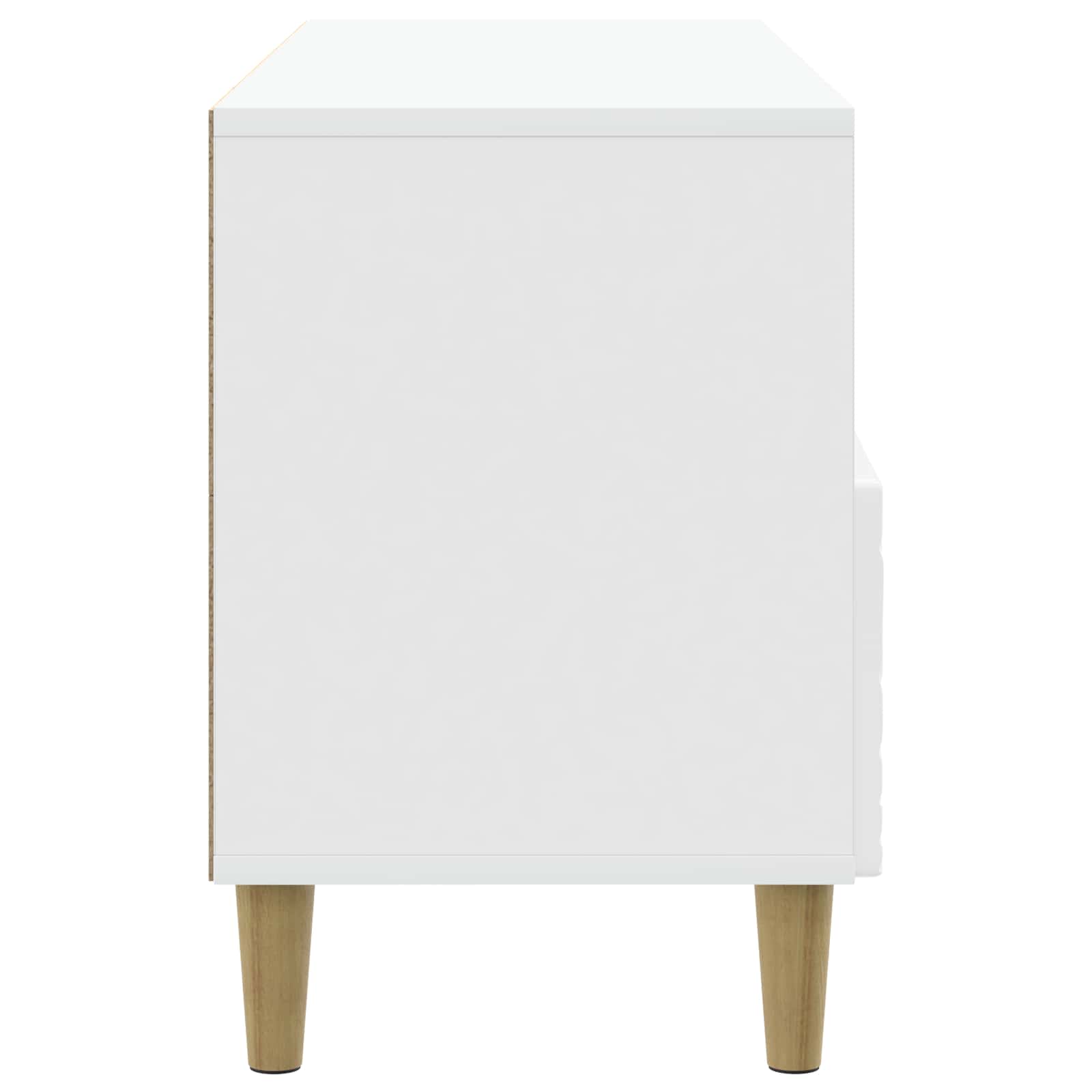 TV ormar 102 x 34,5 x 50 cm Bijela visokog sjaja