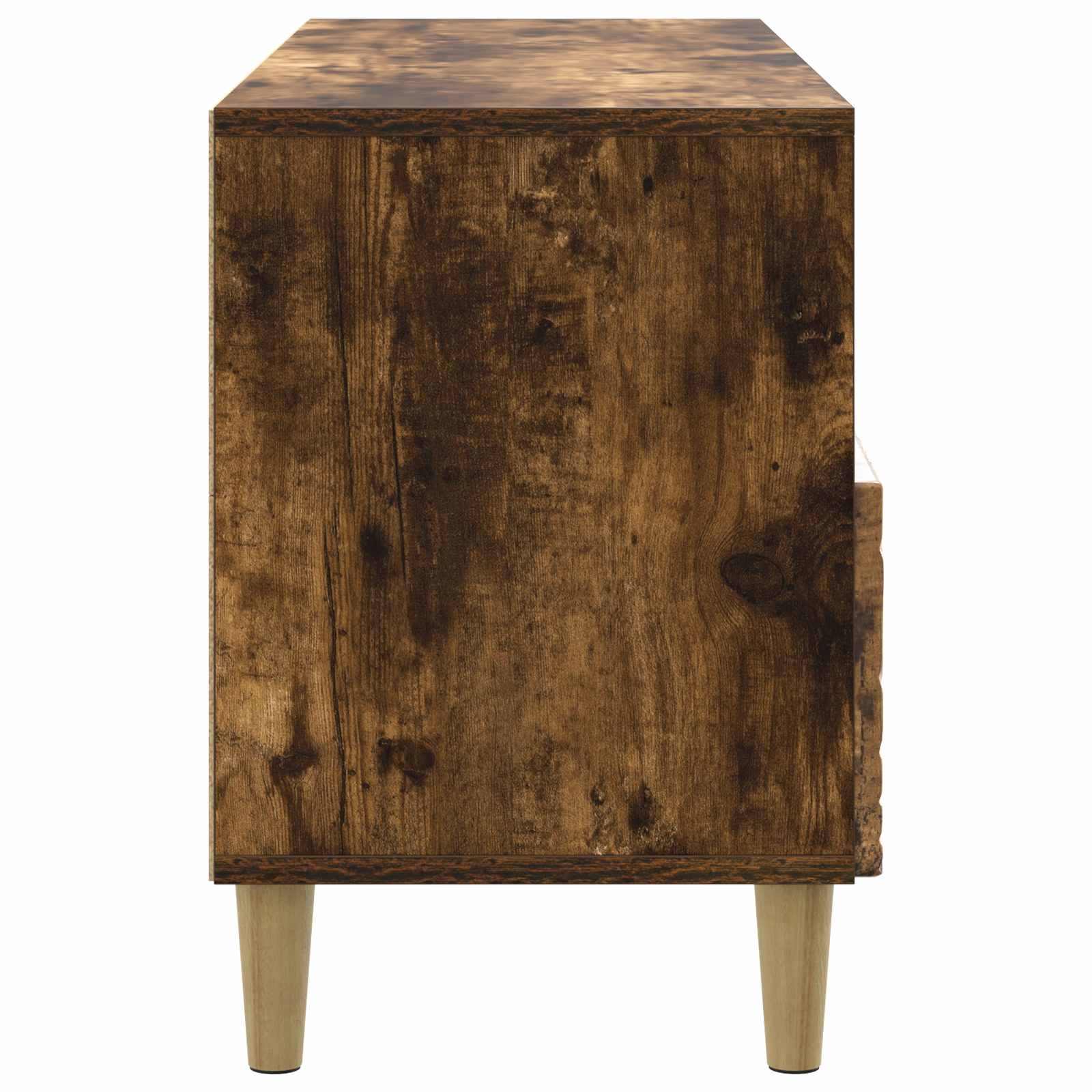 TV ormar 102 x 34,5 x 50 cm Dimljeni hrast Konstruirano drvo