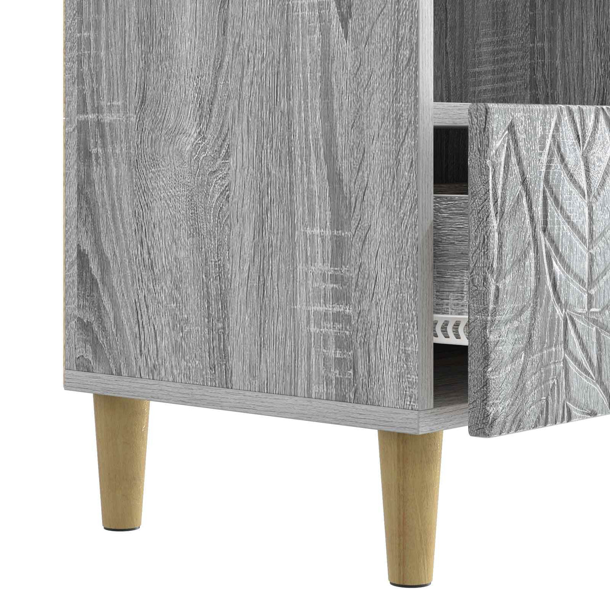 TV ormar 102 x 34,5 x 50 cm Siva Sonoma Konstruirano drvo