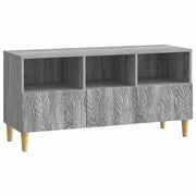 TV ormar 102 x 34,5 x 50 cm Siva Sonoma Konstruirano drvo