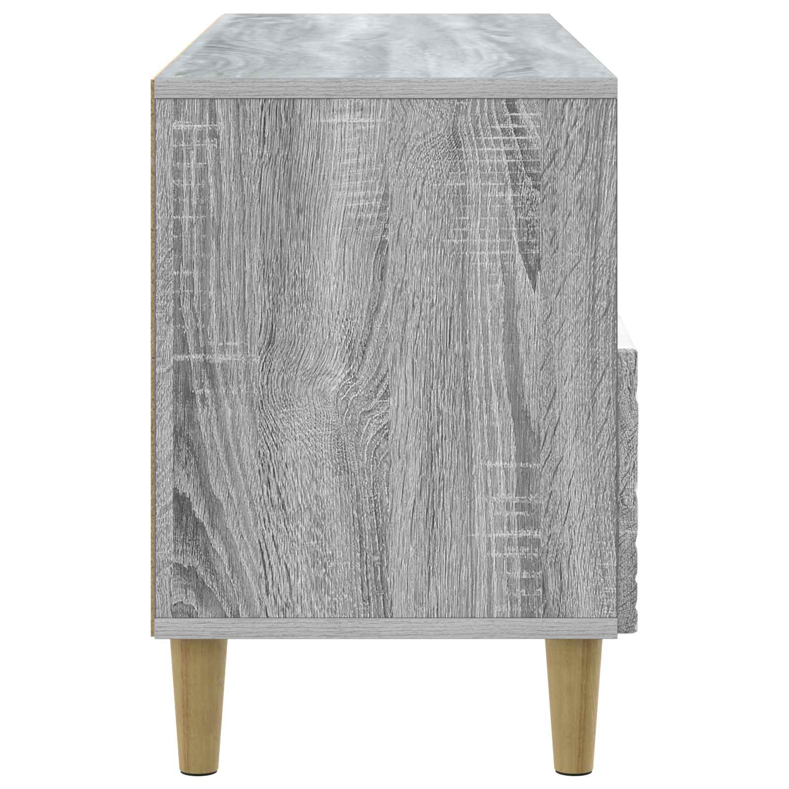 TV ormar 102 x 34,5 x 50 cm Siva Sonoma Konstruirano drvo