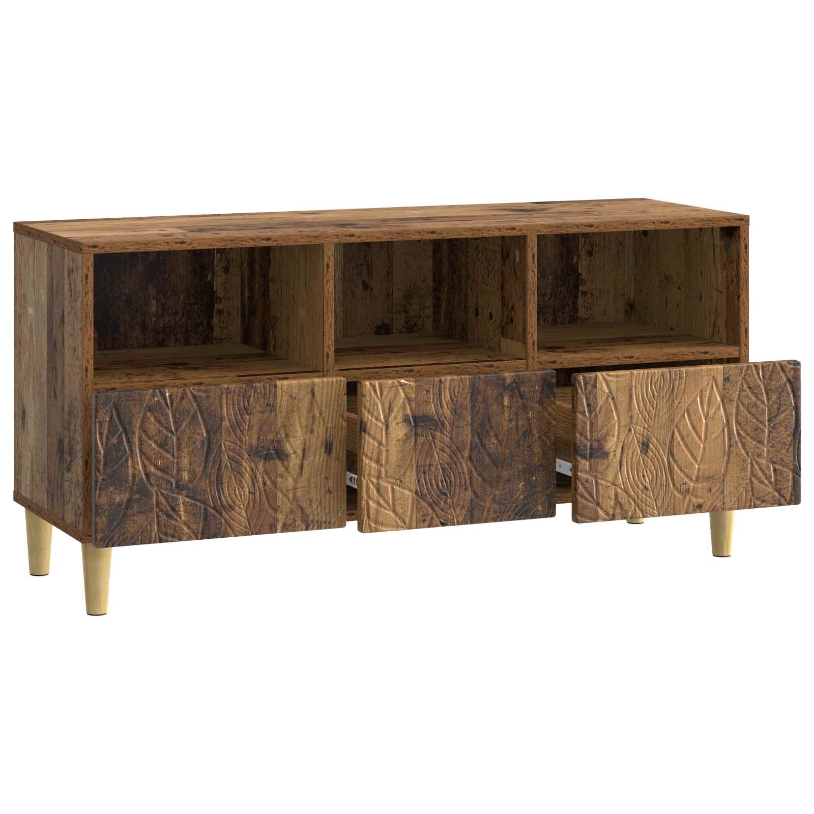TV ormar 102 x 34,5 x 50 cm Staro drvo Konstruirano drvo