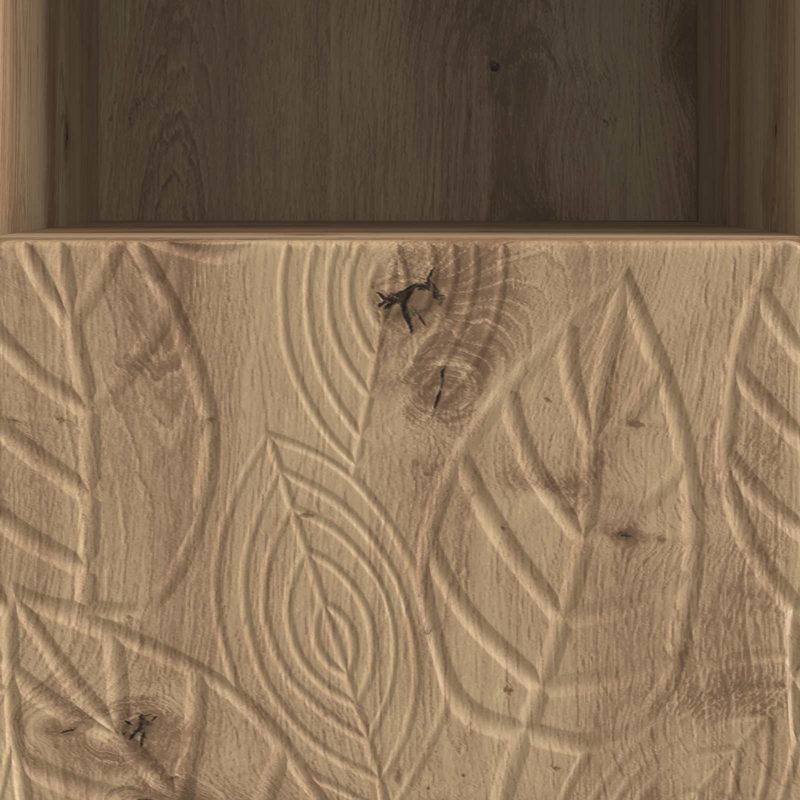 TV ormar 102 x 34,5 x 50 cm Hrast artisan Konstruirano drvo