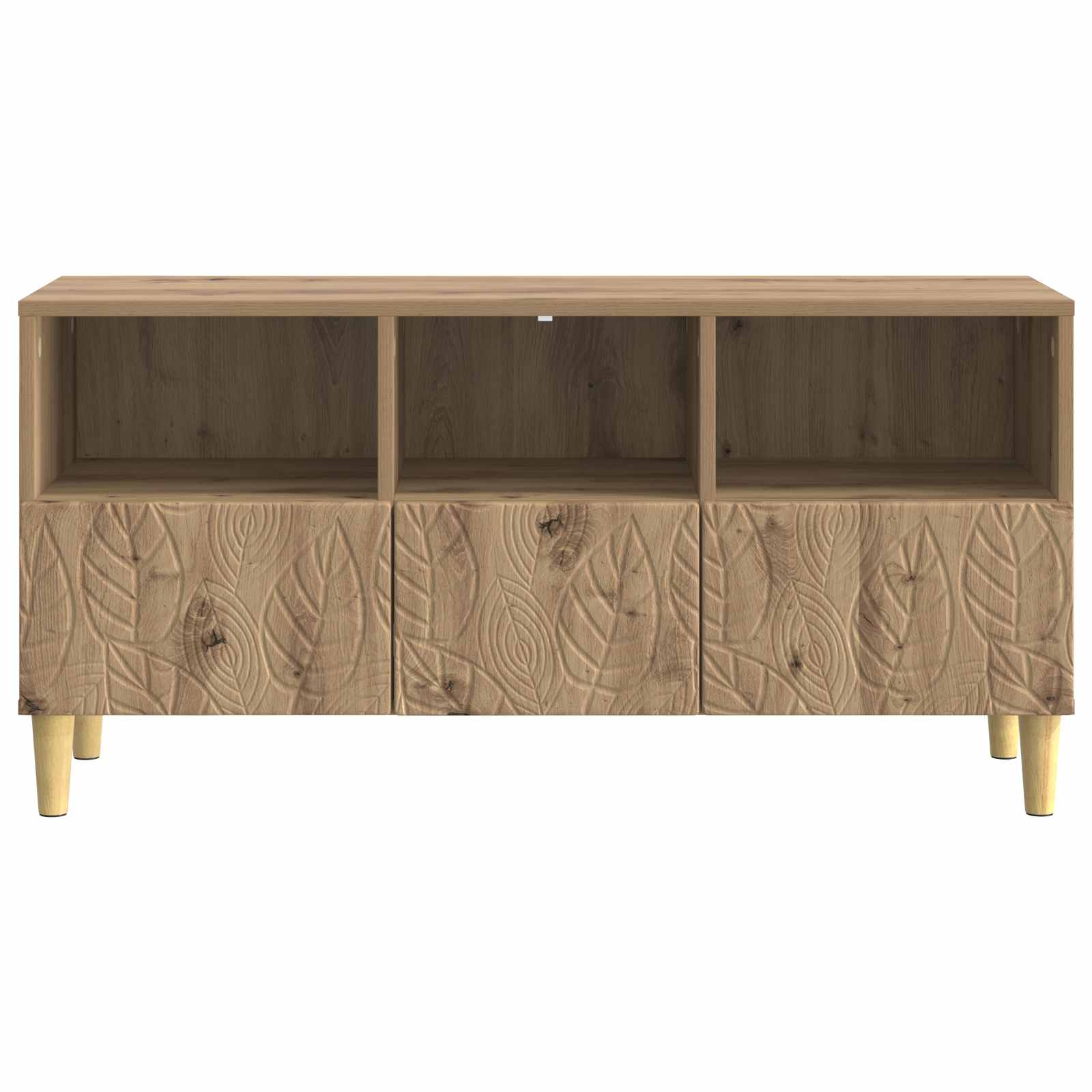 TV ormar 102 x 34,5 x 50 cm Hrast artisan Konstruirano drvo