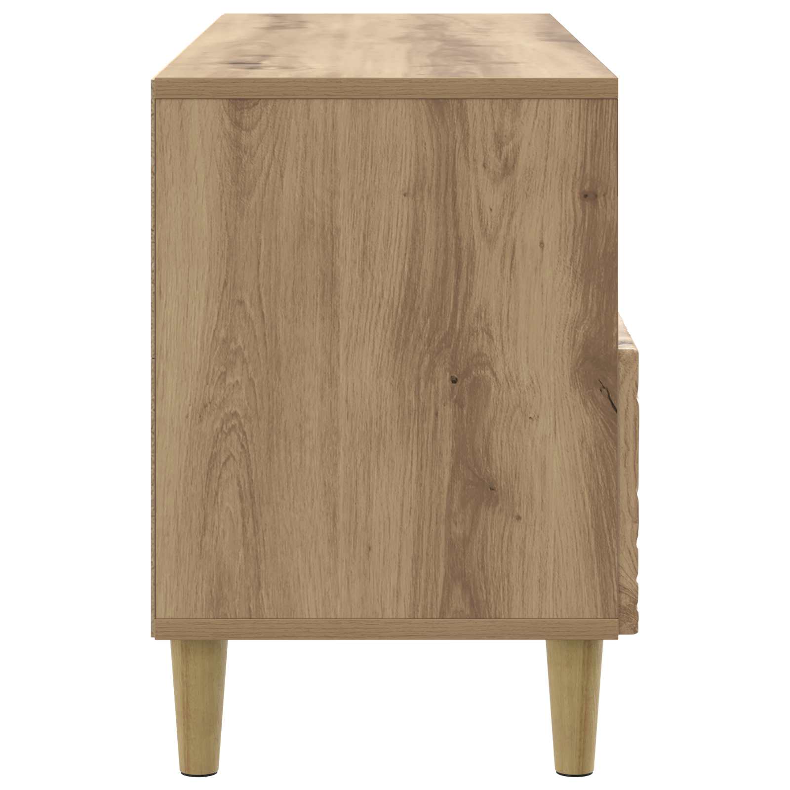 TV ormar 102 x 34,5 x 50 cm Hrast artisan Konstruirano drvo