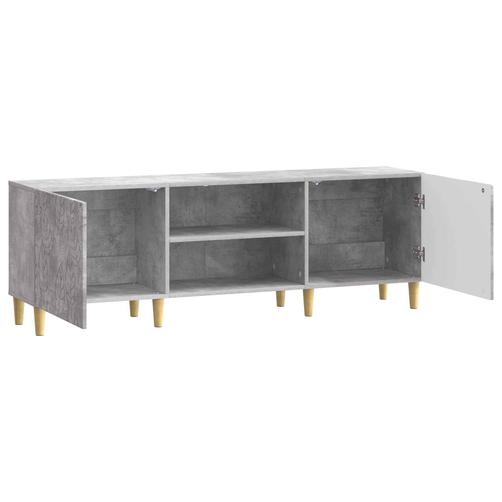 TV ormar 150 x 31 x 50 cm Betonska siva Konstruirano drvo