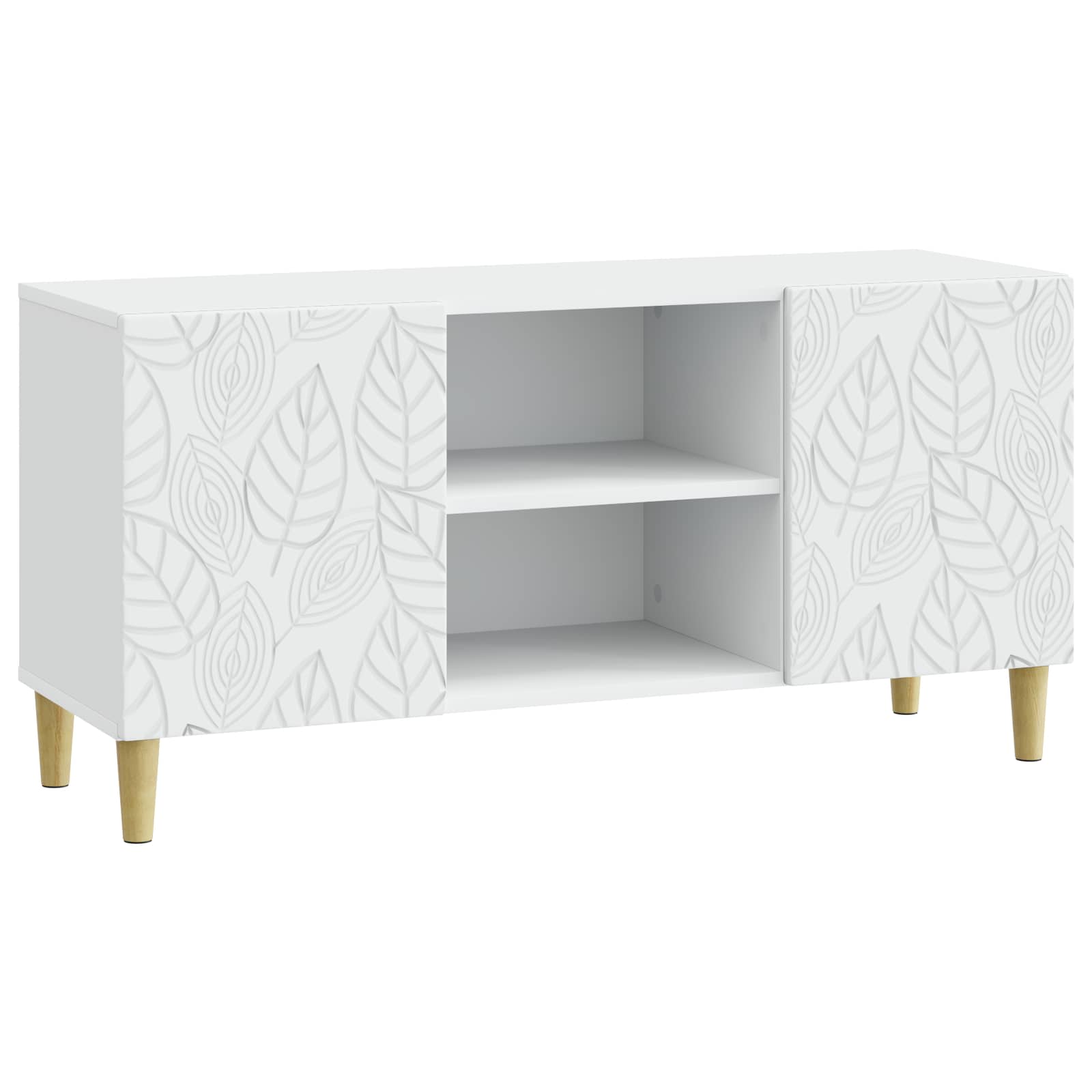 TV ormar 102 x 34,5 x 50 cm Bijela Konstruirano drvo
