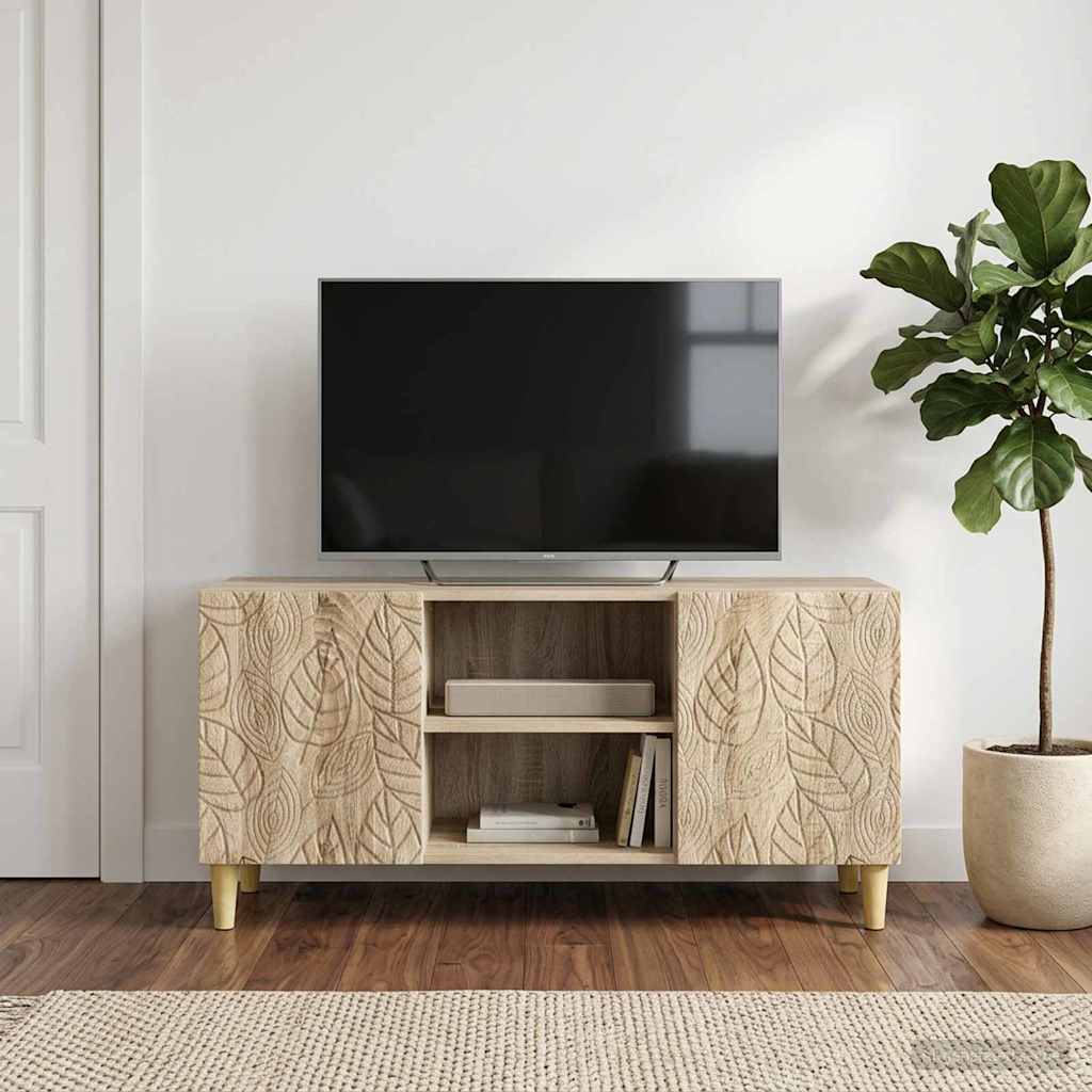 TV ormar 102 x 34,5 x 50 cm Hrast sonoma Konstruirano drvo