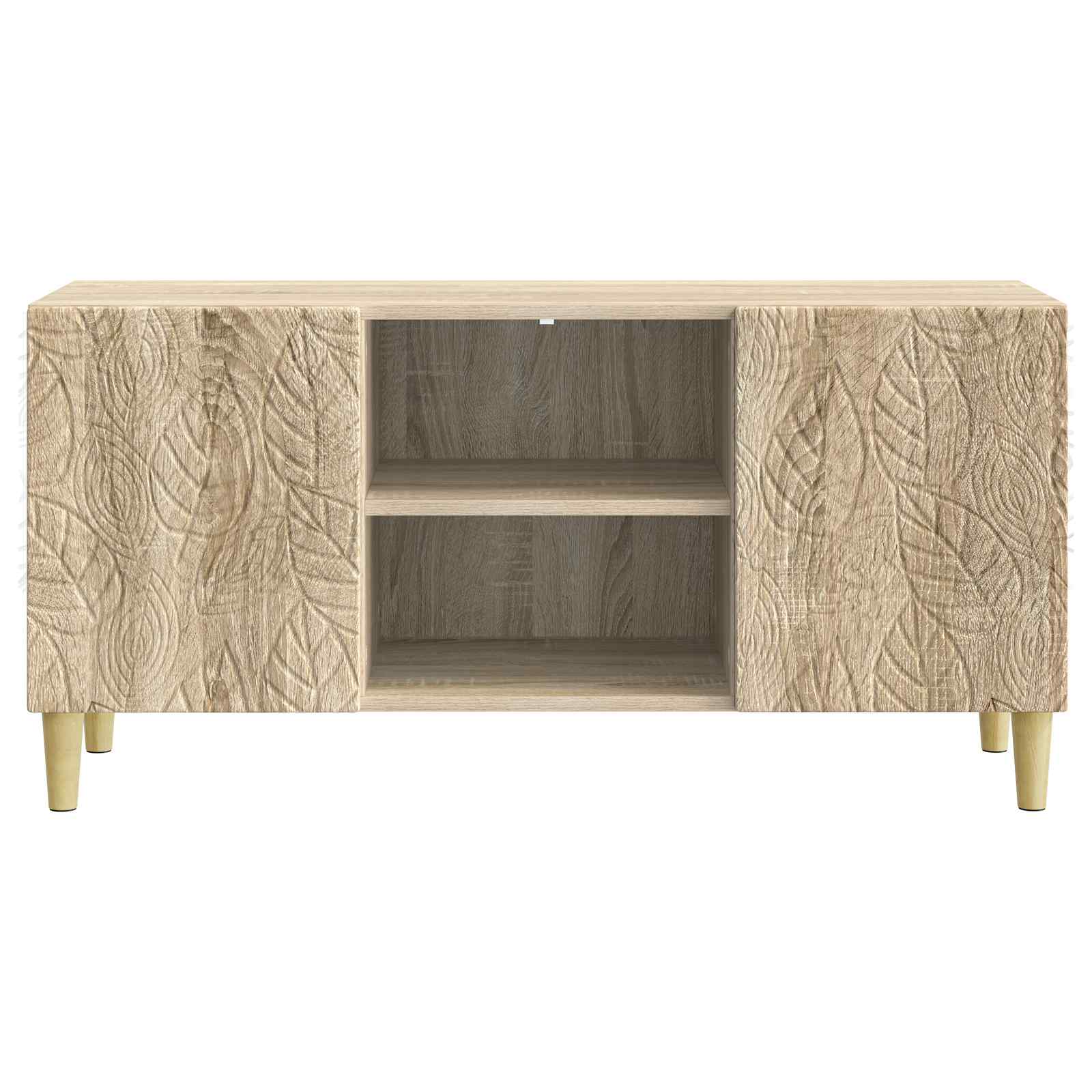 TV ormar 102 x 34,5 x 50 cm Hrast sonoma Konstruirano drvo