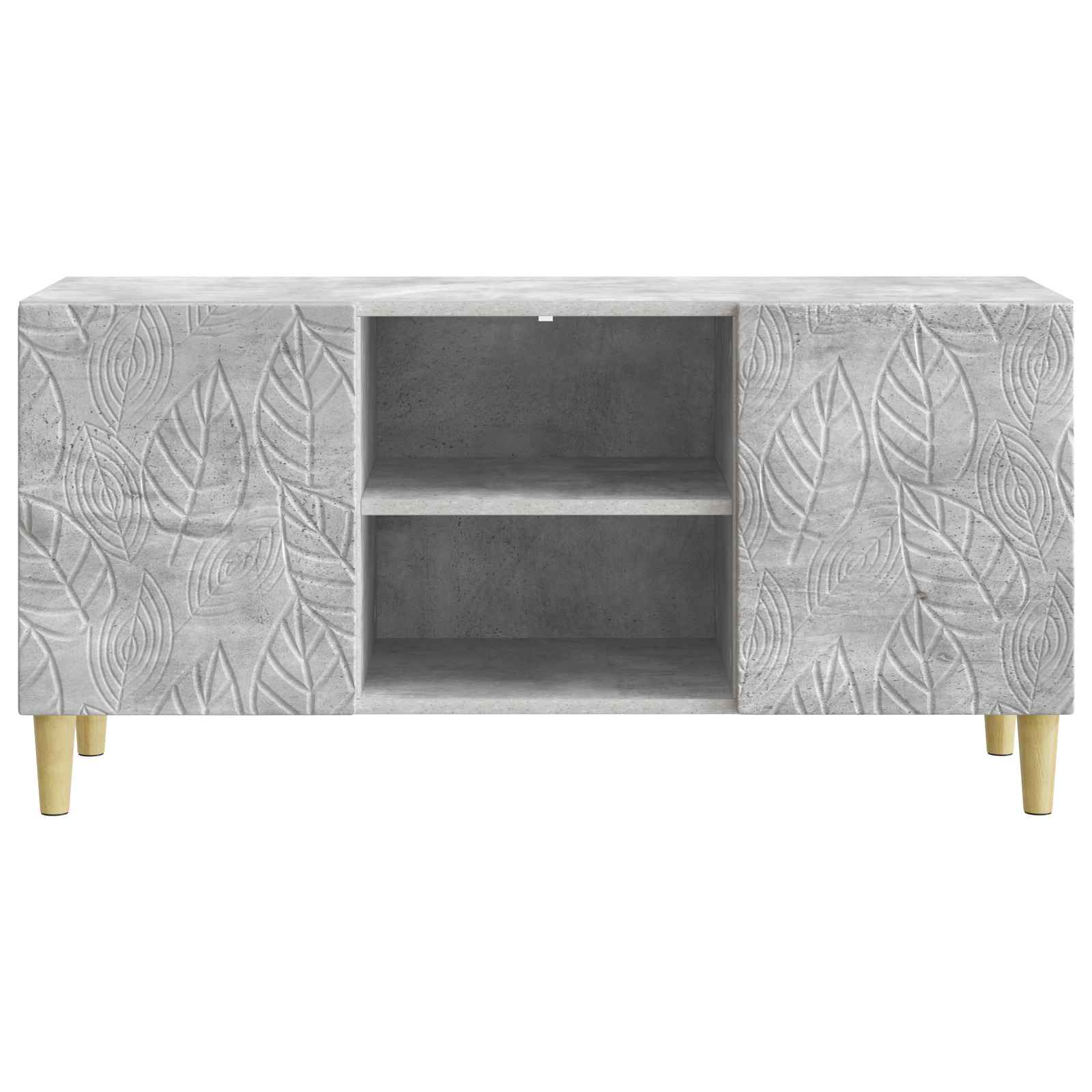 TV ormar 102 x 34,5 x 50 cm Betonska siva Konstruirano drvo