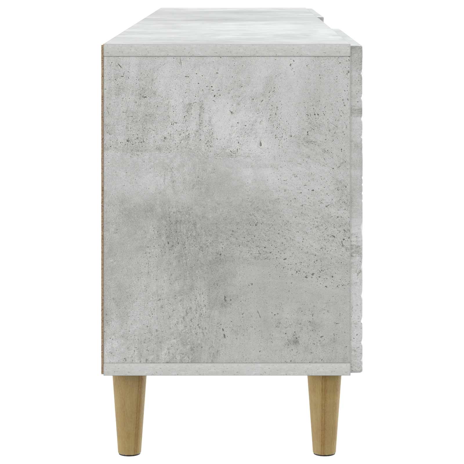 TV ormar 102 x 34,5 x 50 cm Betonska siva Konstruirano drvo