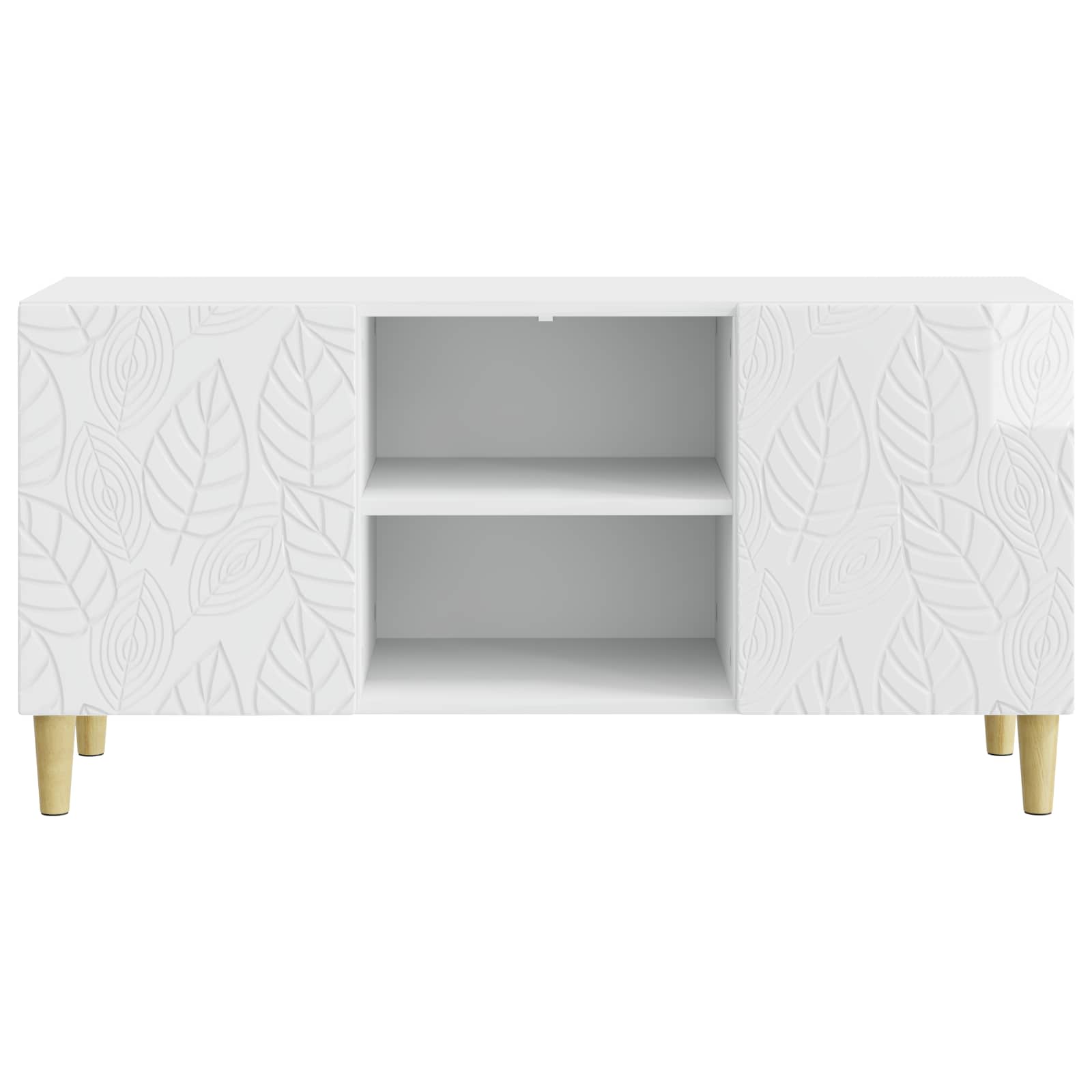TV ormar 102 x 34,5 x 50 cm Bijela visokog sjaja