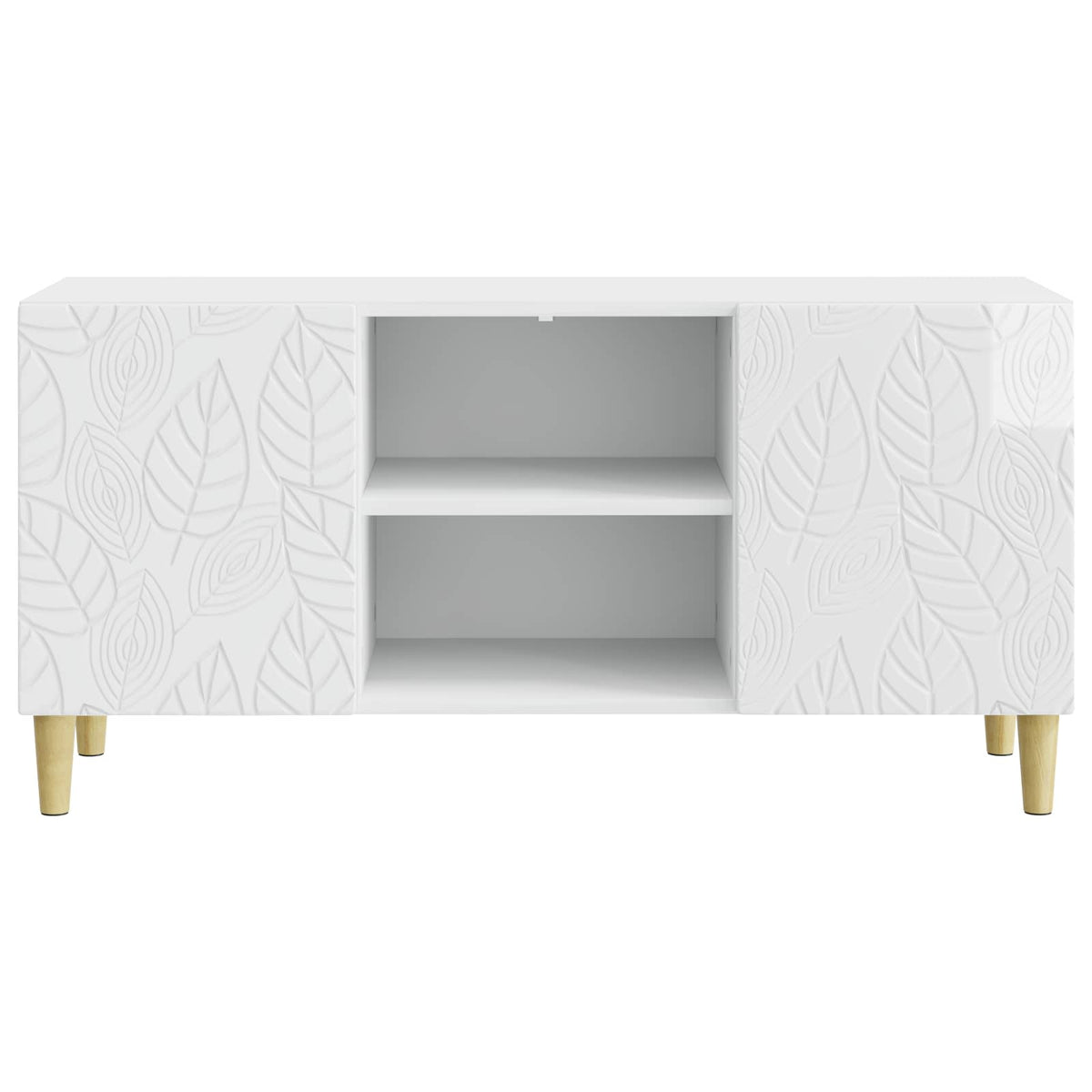 TV ormar 102 x 34,5 x 50 cm Bijela visokog sjaja