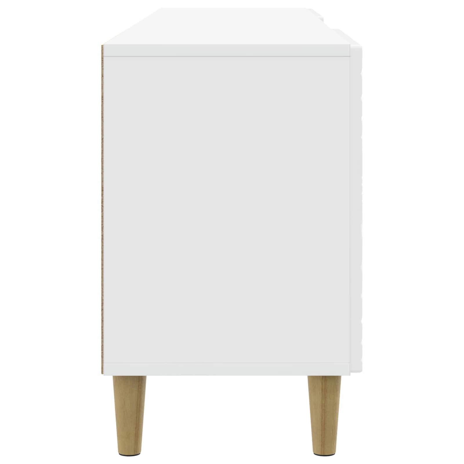 TV ormar 102 x 34,5 x 50 cm Bijela visokog sjaja