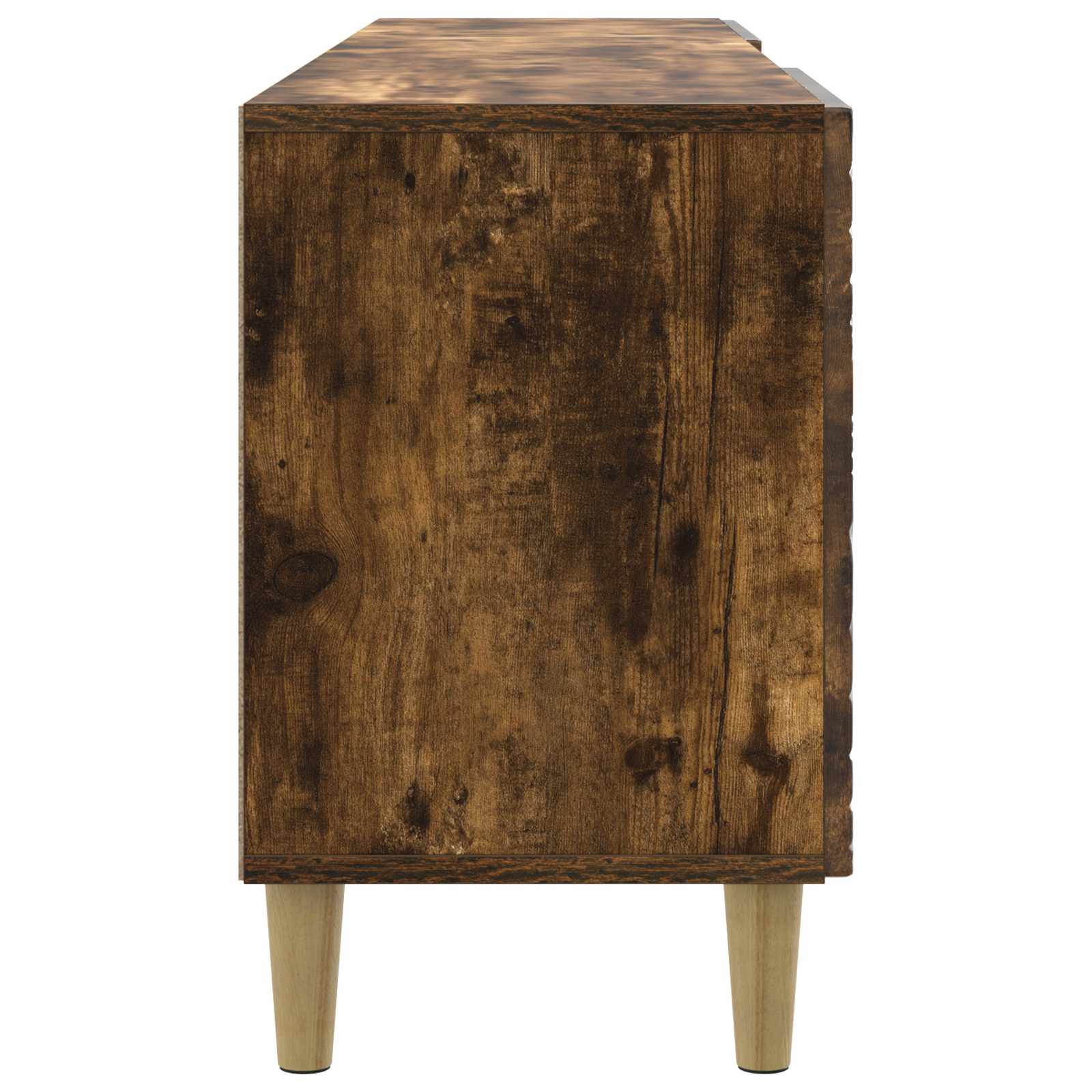 TV ormar 102 x 34,5 x 50 cm Dimljeni hrast Konstruirano drvo