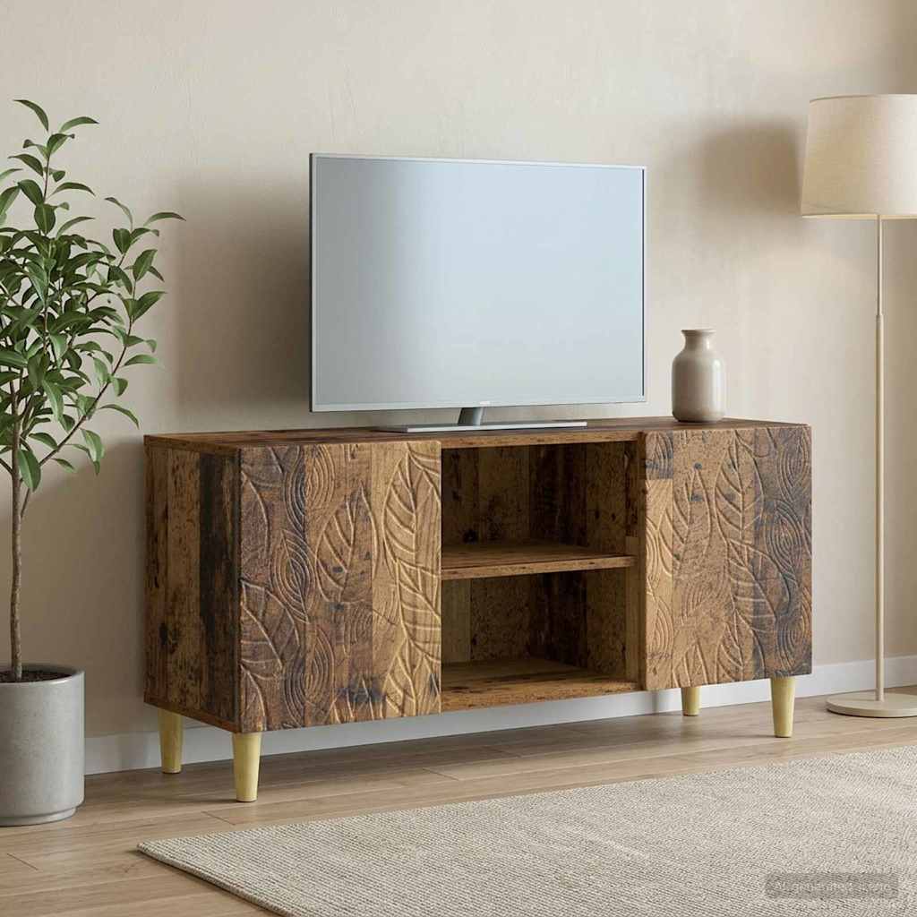 TV ormar 102 x 34,5 x 50 cm Staro drvo Konstruirano drvo