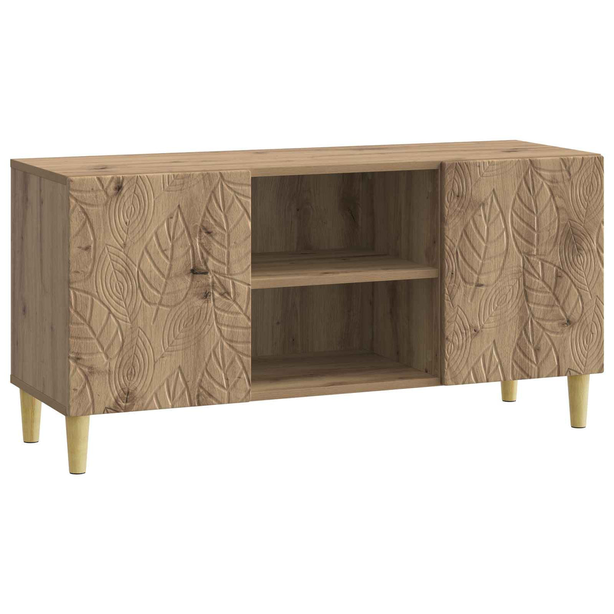TV ormar 102 x 34,5 x 50 cm Hrast artisan Konstruirano drvo