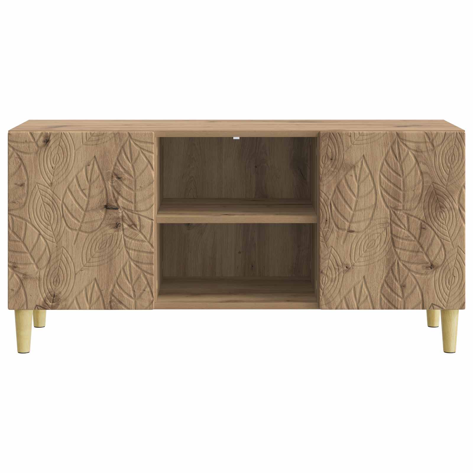 TV ormar 102 x 34,5 x 50 cm Hrast artisan Konstruirano drvo