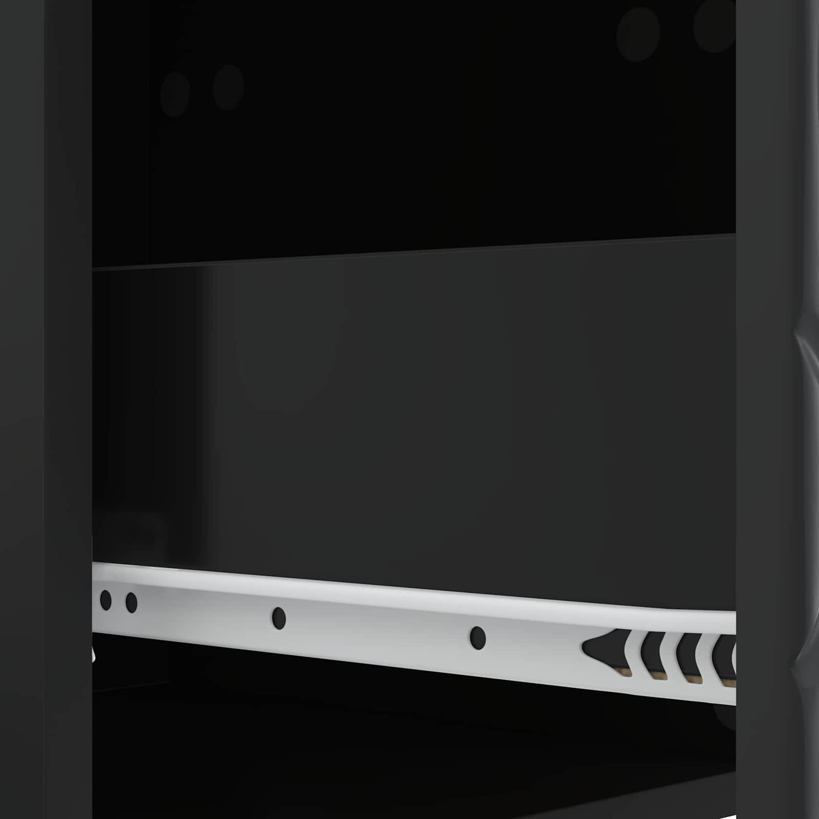TV ormar 147 x 34,5 x 30 cm Crna Konstruirano drvo