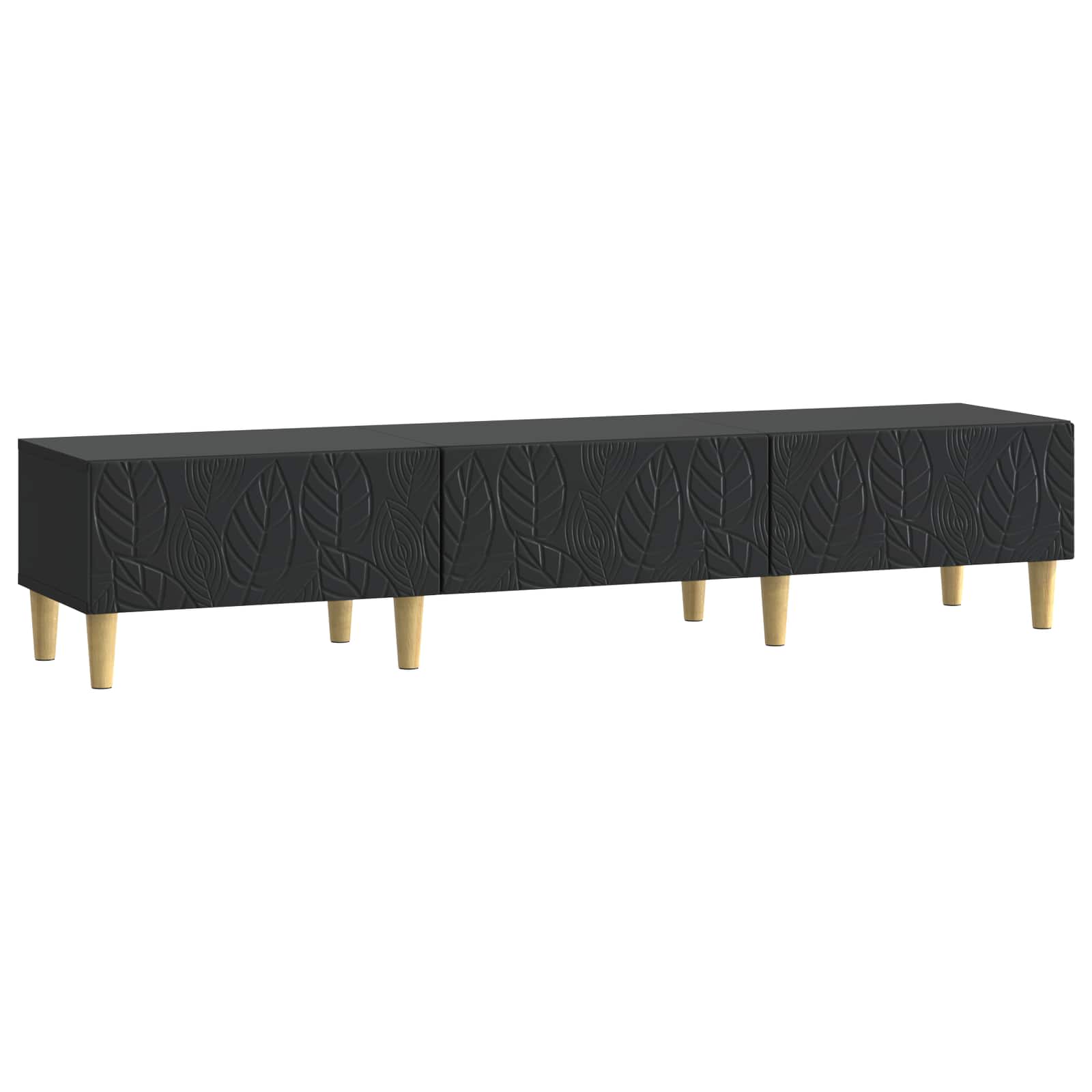 TV ormar 147 x 34,5 x 30 cm Crna Konstruirano drvo