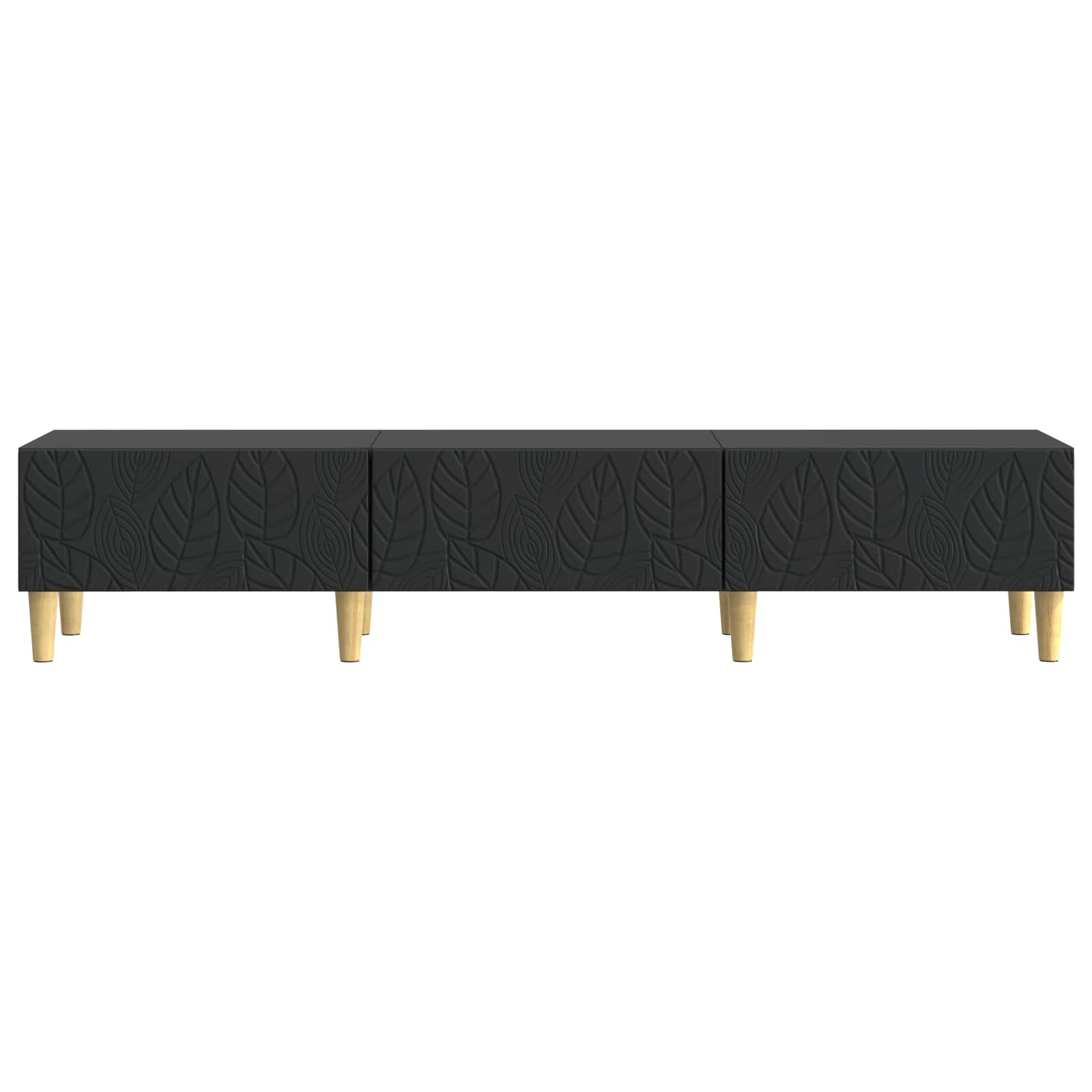 TV ormar 147 x 34,5 x 30 cm Crna Konstruirano drvo