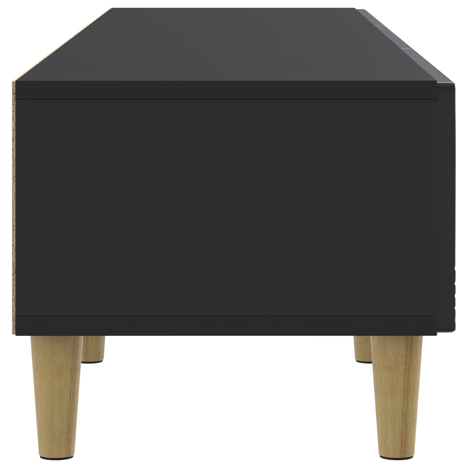 TV ormar 147 x 34,5 x 30 cm Crna Konstruirano drvo