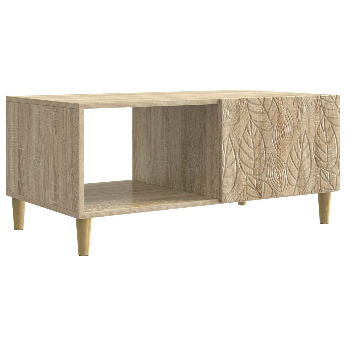 Kava Stol Hrast sonoma 90 x 50 x 40 cm Konstruirano drvo