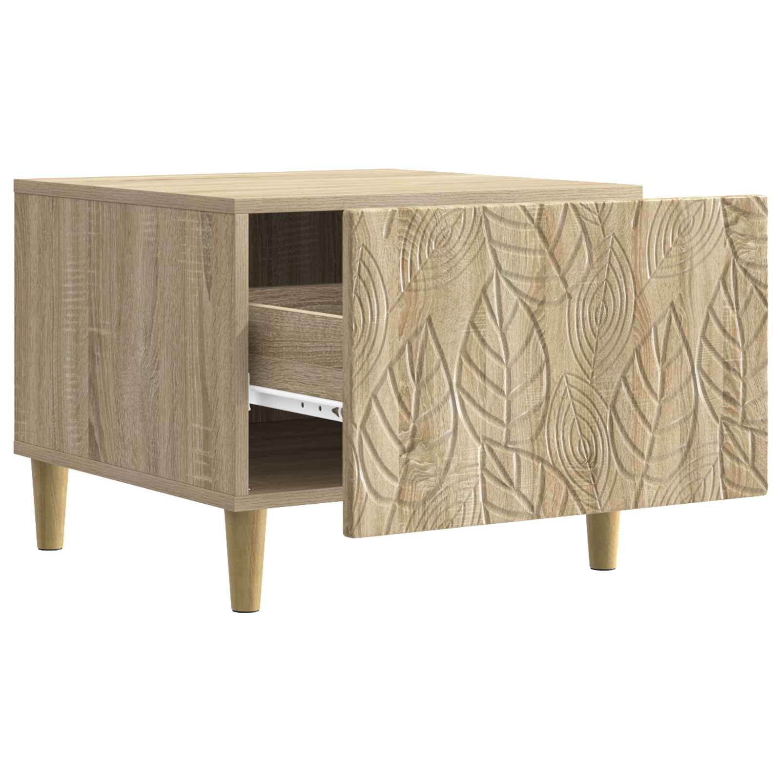 Kava Stol Hrast sonoma 50 x 49 x 40 cm Konstruirano drvo