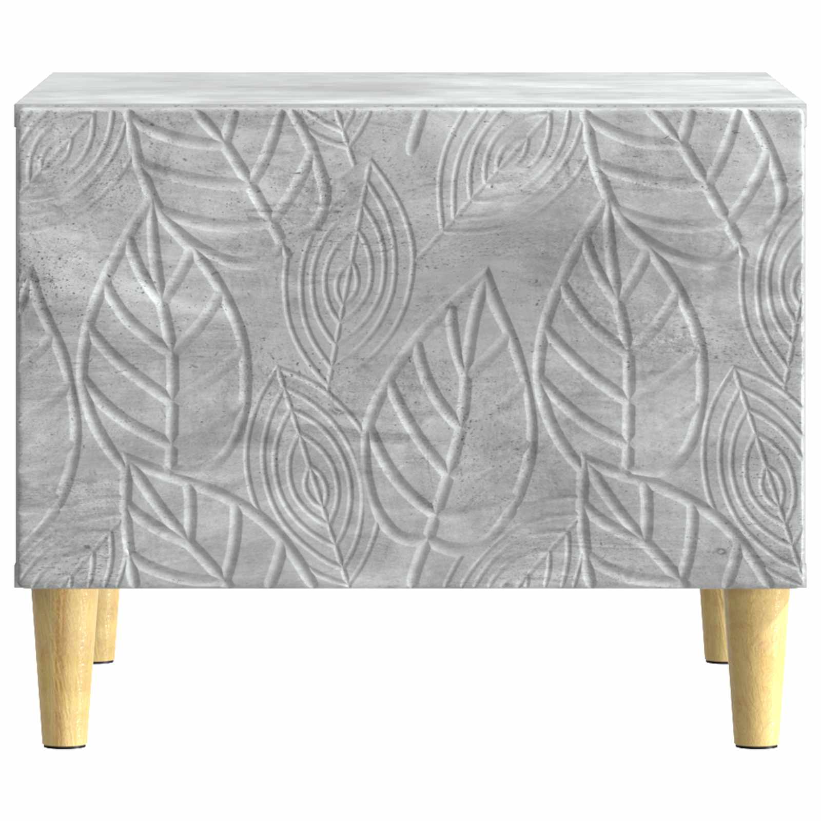 Kava Stol Betonska siva 50 x 49 x 40 cm Konstruirano drvo