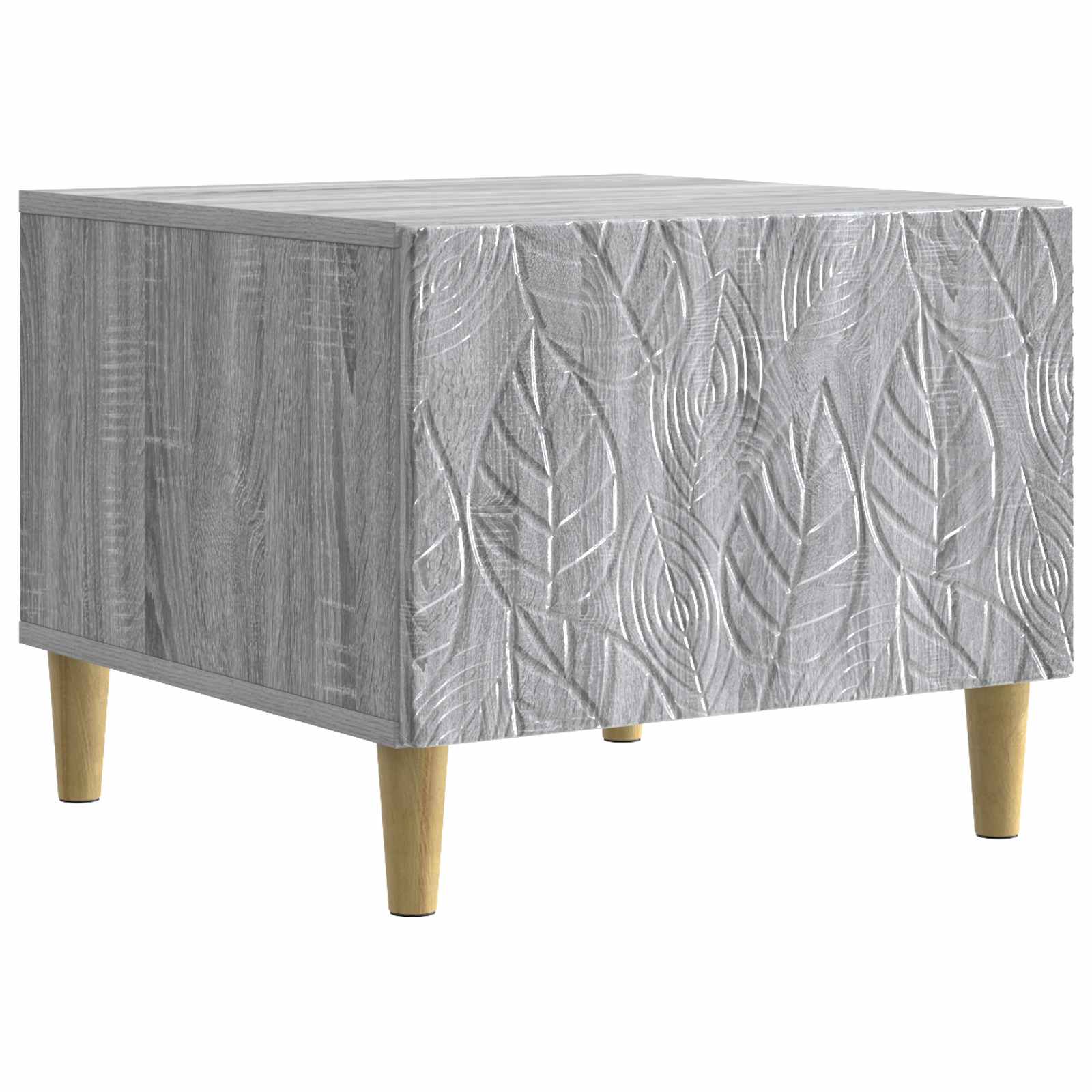 Kava Stol Siva Sonoma 50 x 49 x 40 cm Konstruirano drvo