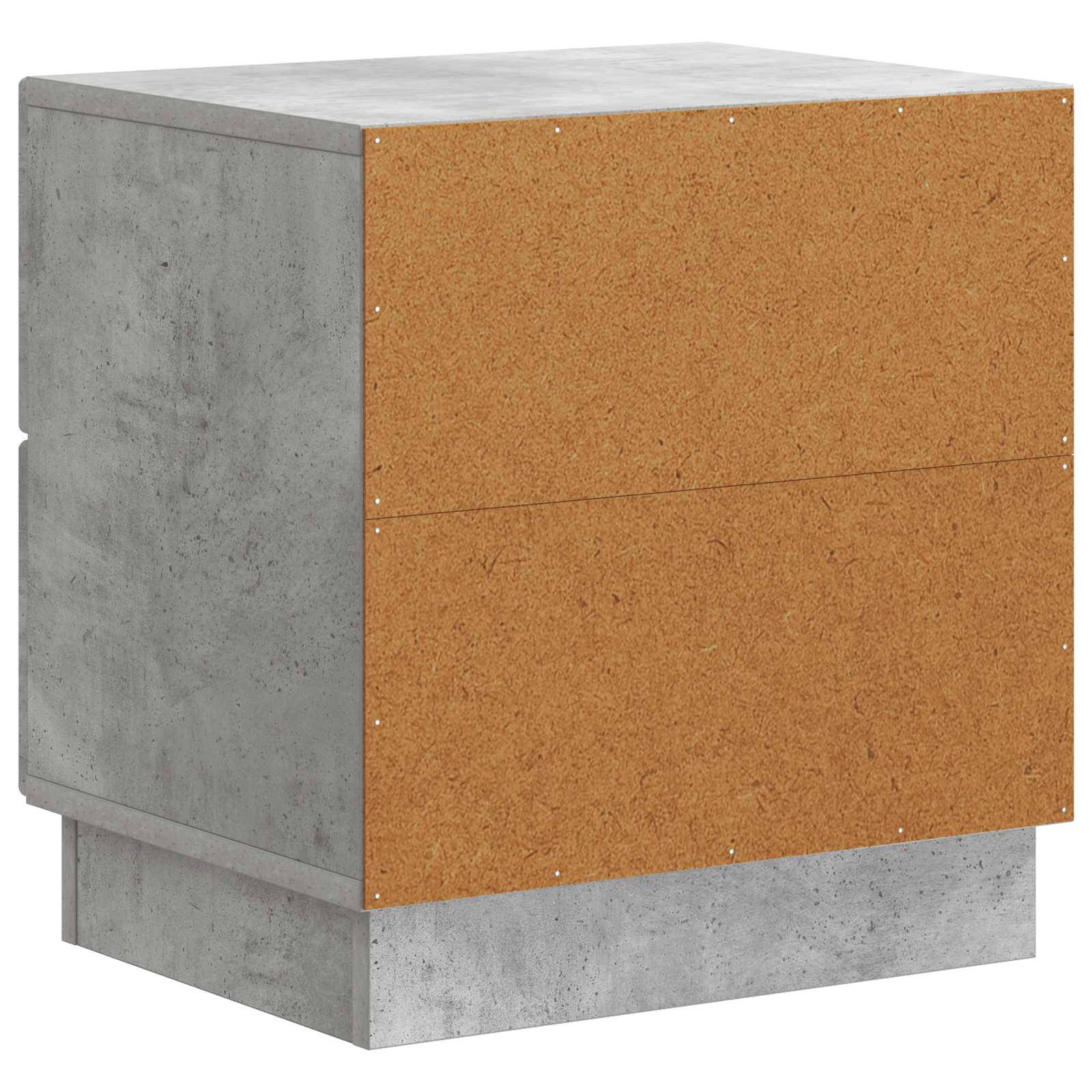 Noćni ormar Betonska siva 43 x 34,5 x 44,5 cm Konstruirano drvo